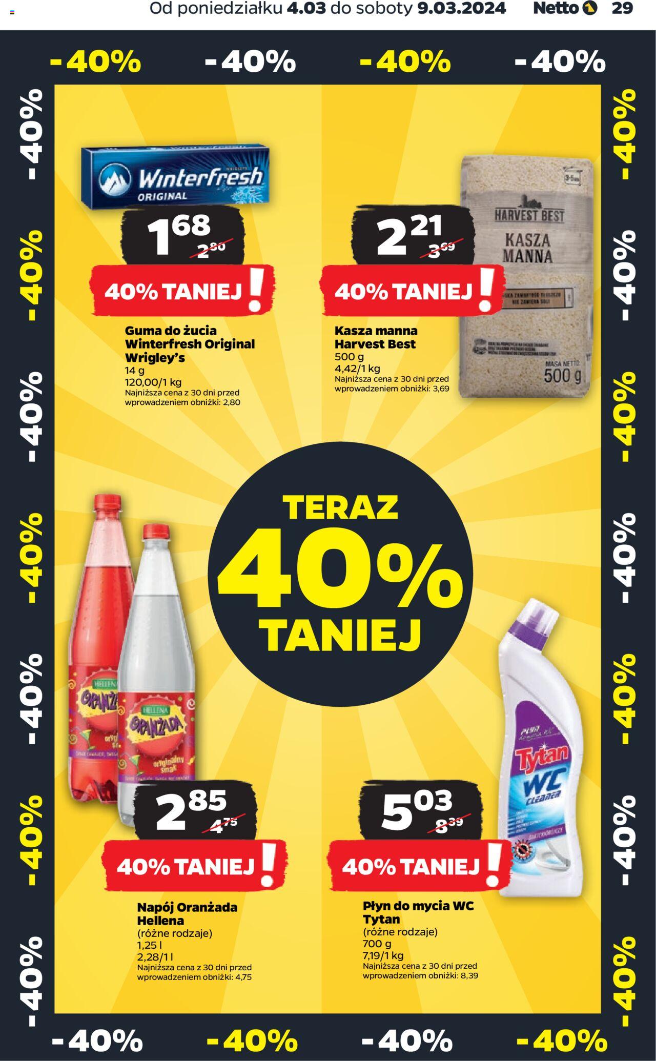 NETTO Gazetka ważna od 04.03.2024 do 09.03.2024 strona 29