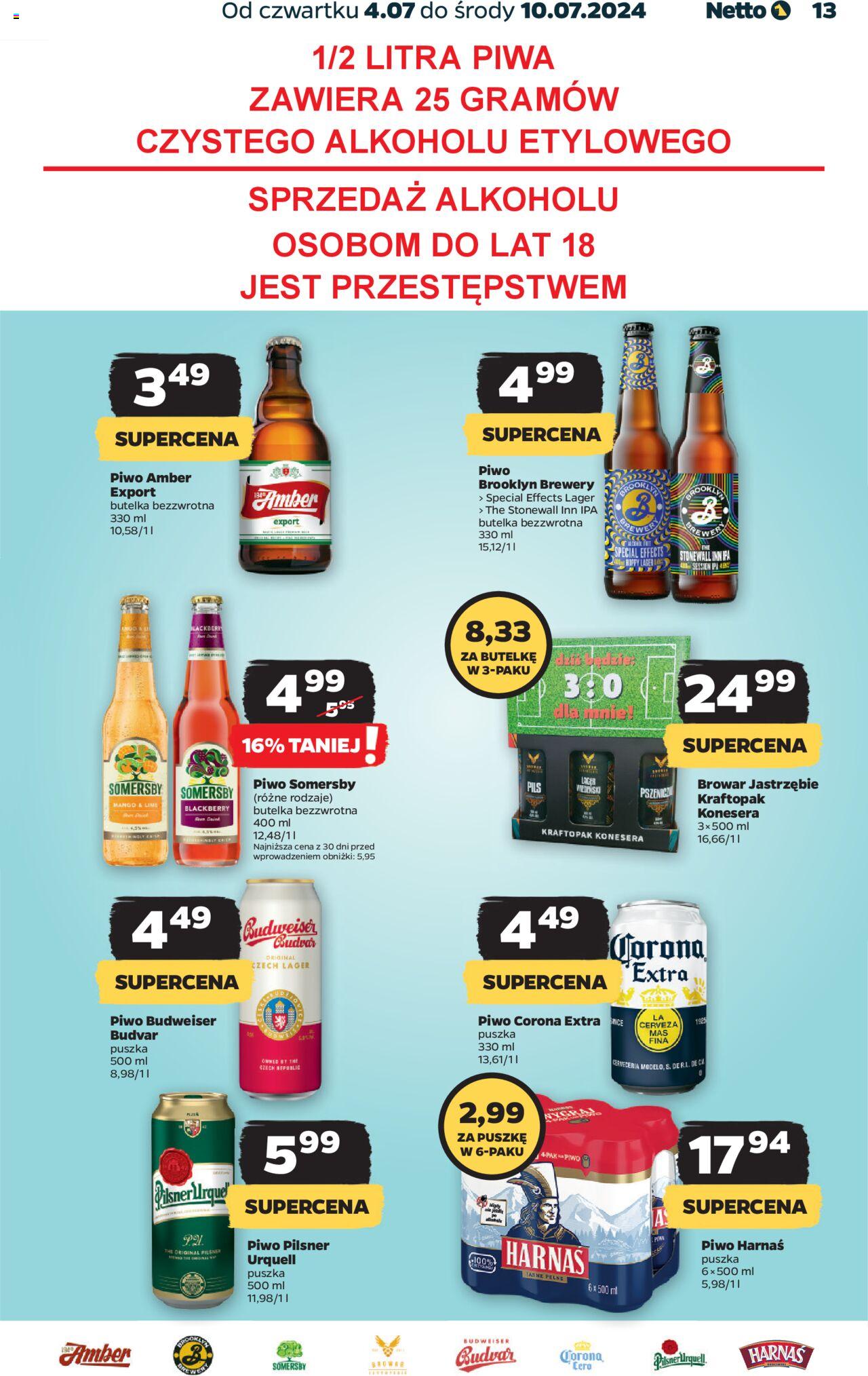 NETTO Gazetka ważna od 04.07.2024 do 10.07.2024 strona 13