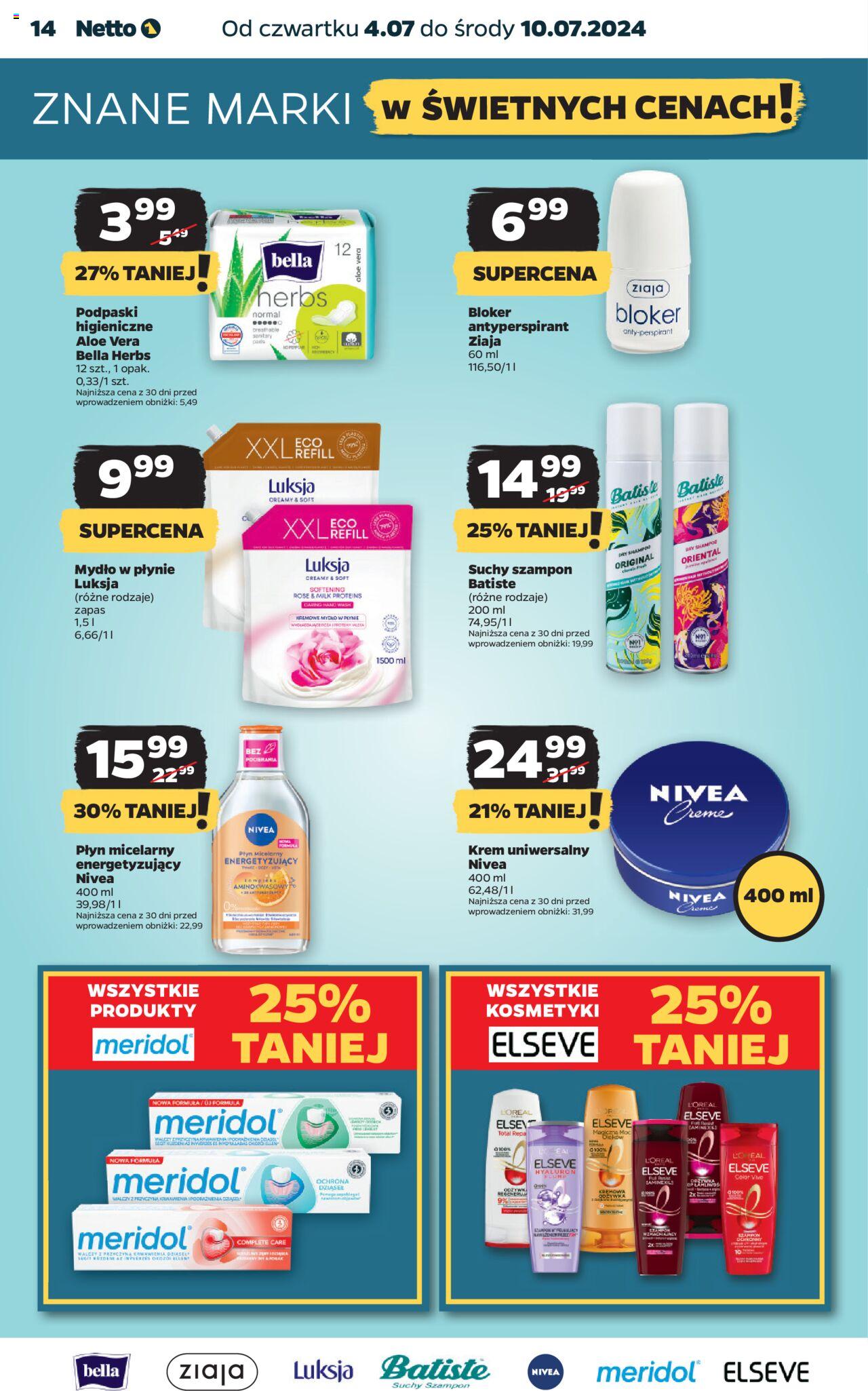 NETTO Gazetka ważna od 04.07.2024 do 10.07.2024 strona 14