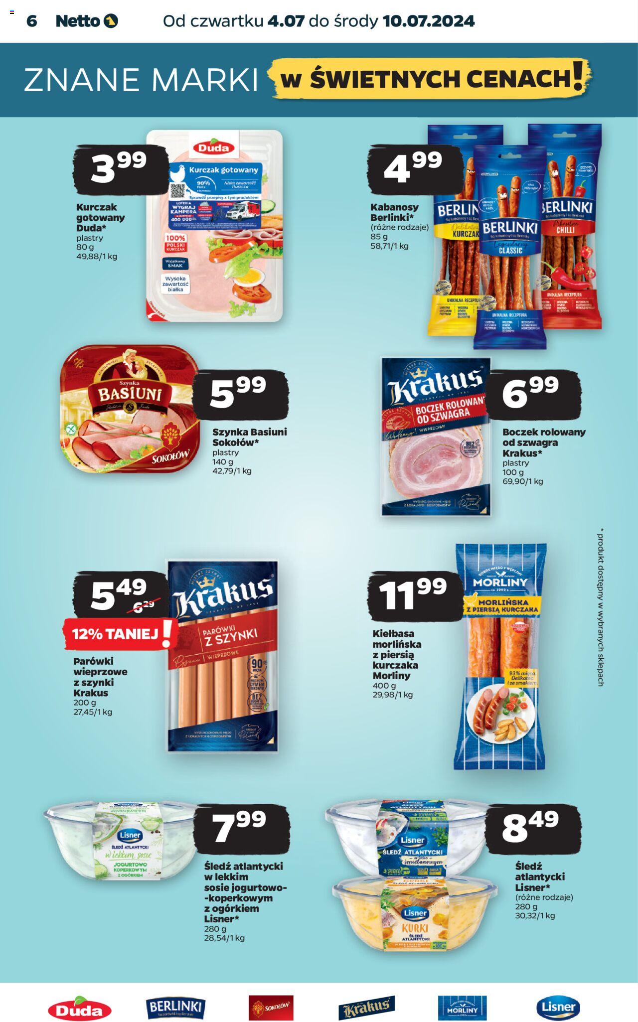 NETTO Gazetka ważna od 04.07.2024 do 10.07.2024 strona 6