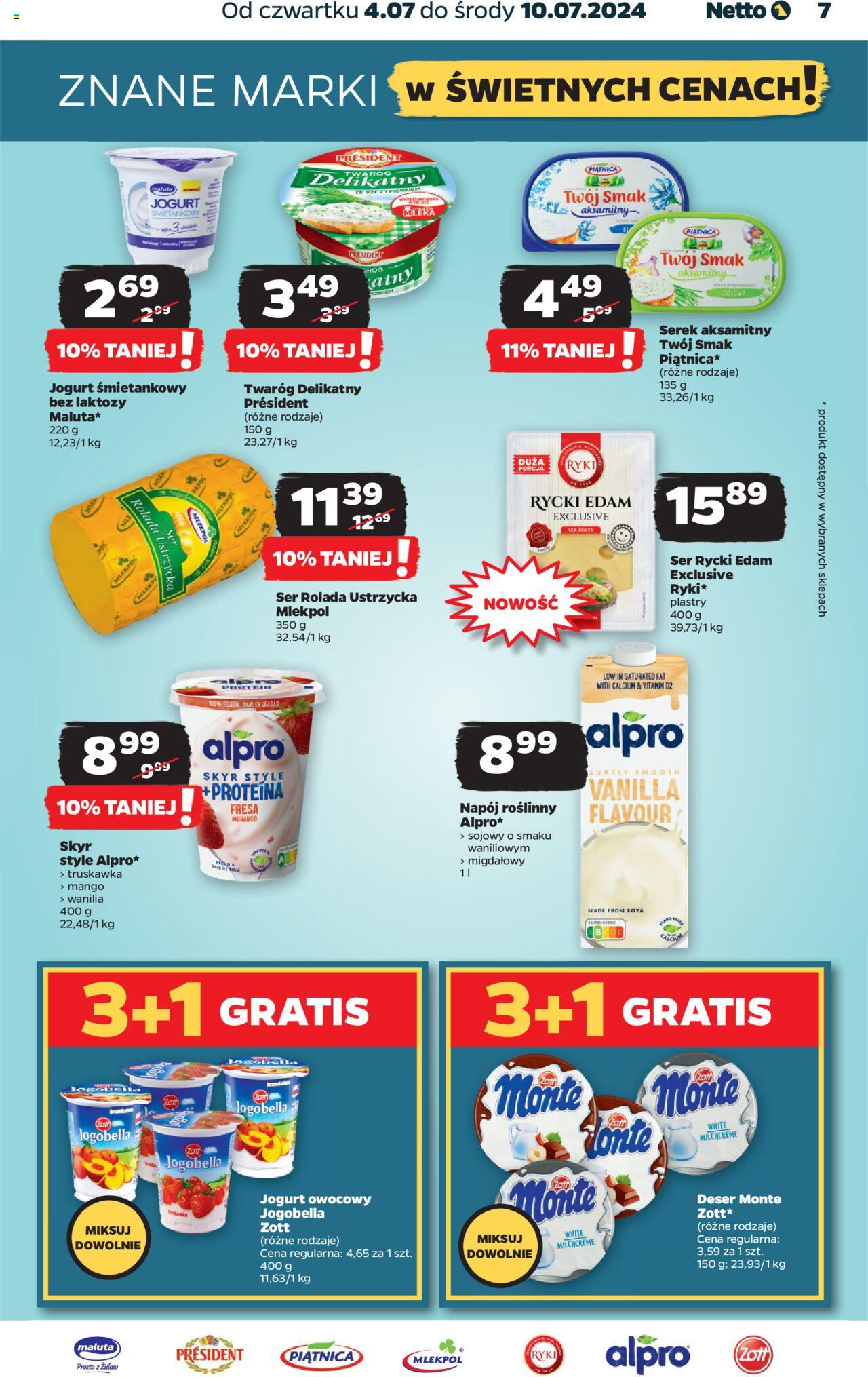 NETTO Gazetka ważna od 04.07.2024 do 10.07.2024 strona 7