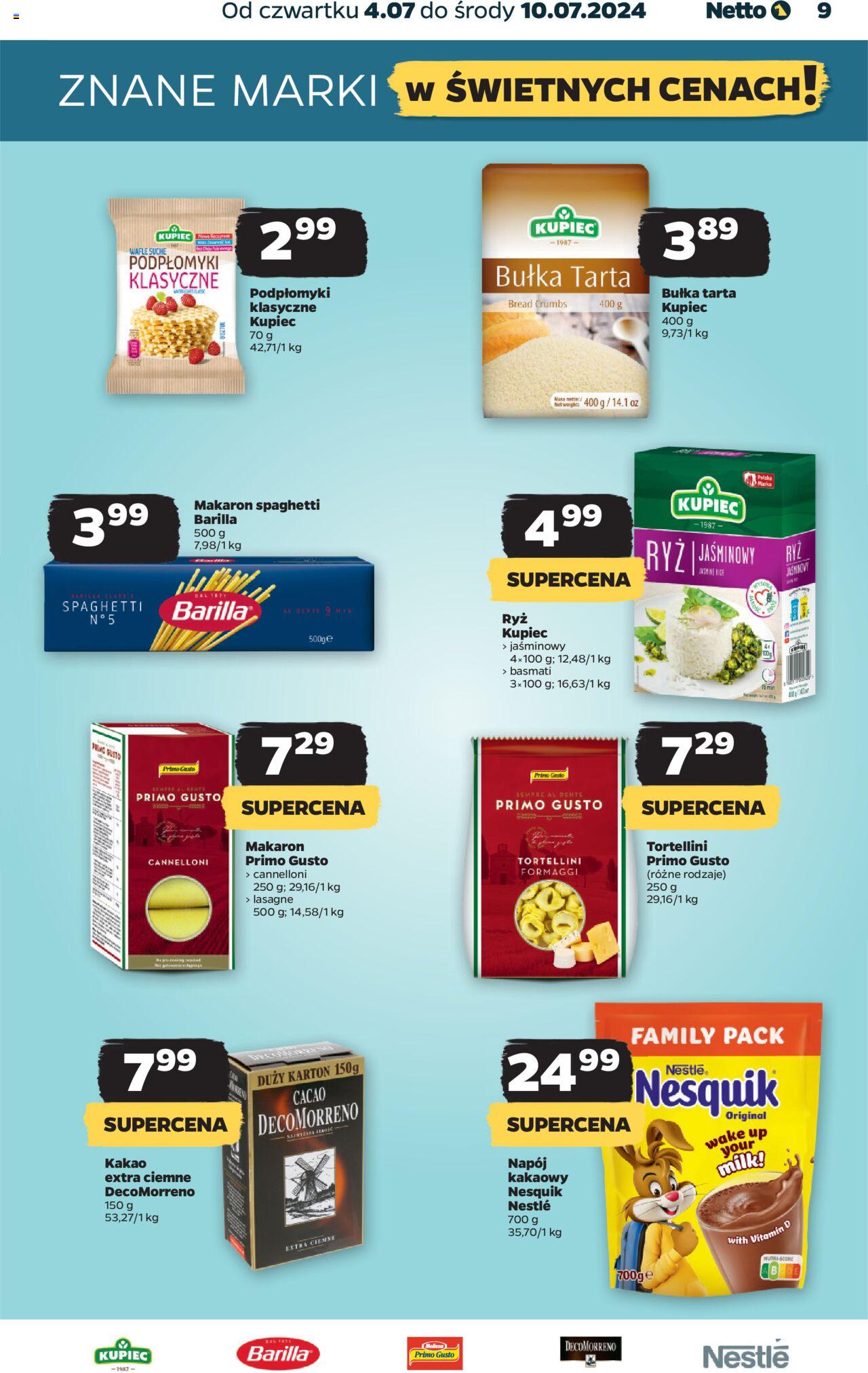 NETTO Gazetka ważna od 04.07.2024 do 10.07.2024 strona 9