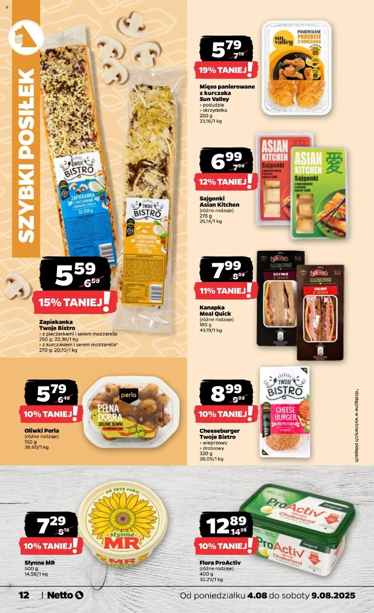 NETTO Gazetka ważna od  04.08.2025 do 09.08.2025 strona 12