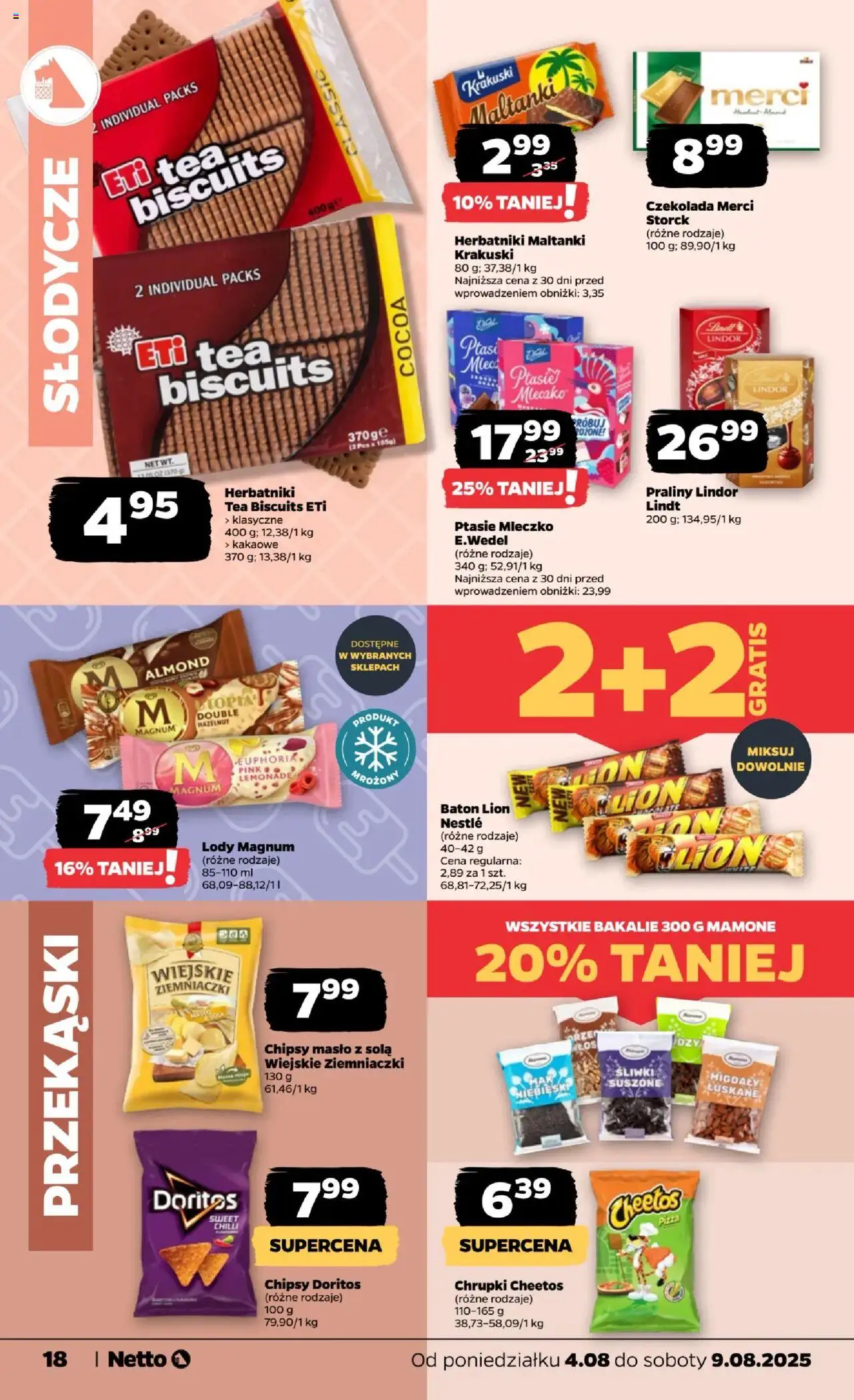 NETTO Gazetka ważna od  04.08.2025 do 09.08.2025 strona 18