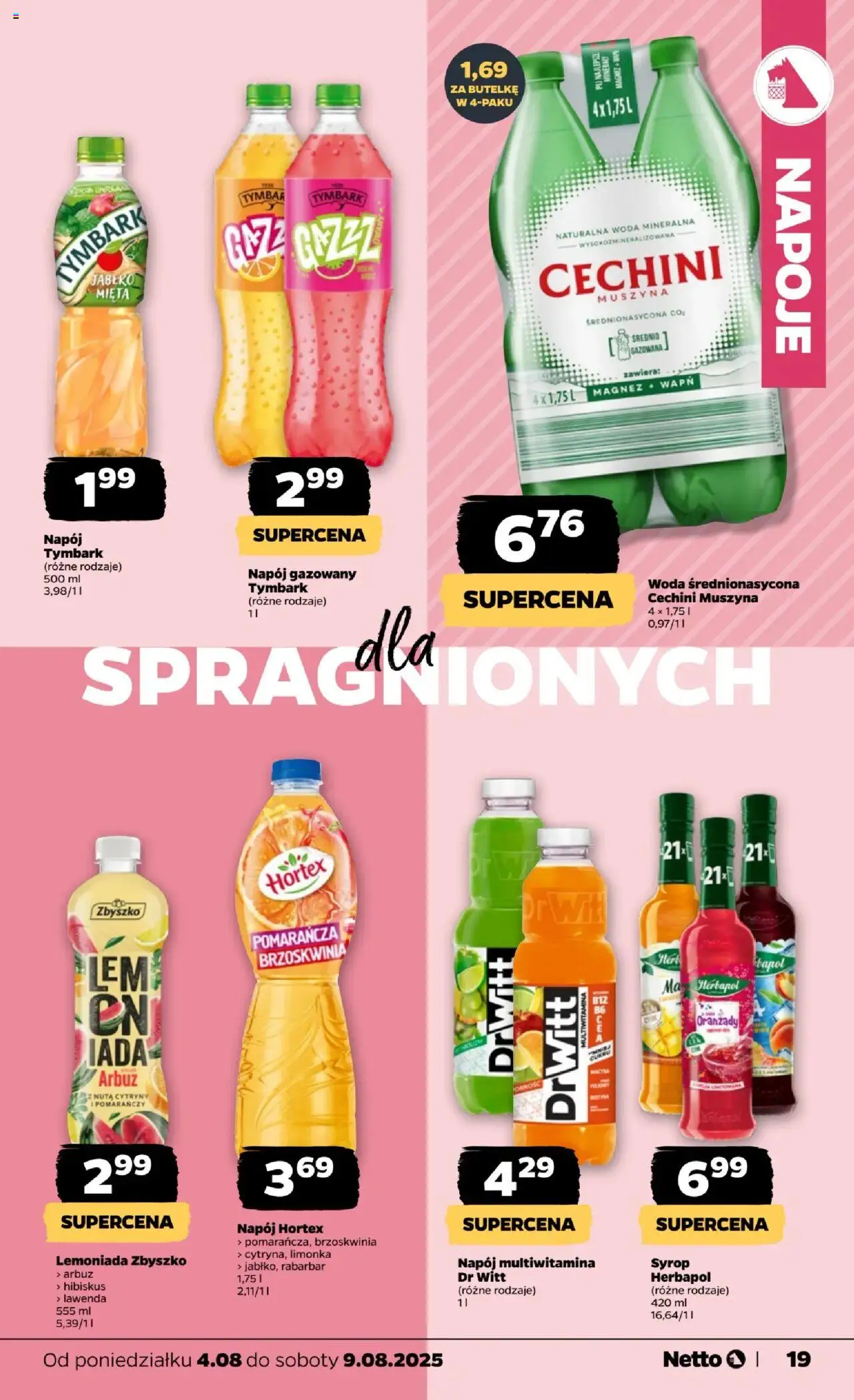 NETTO Gazetka ważna od  04.08.2025 do 09.08.2025 strona 19
