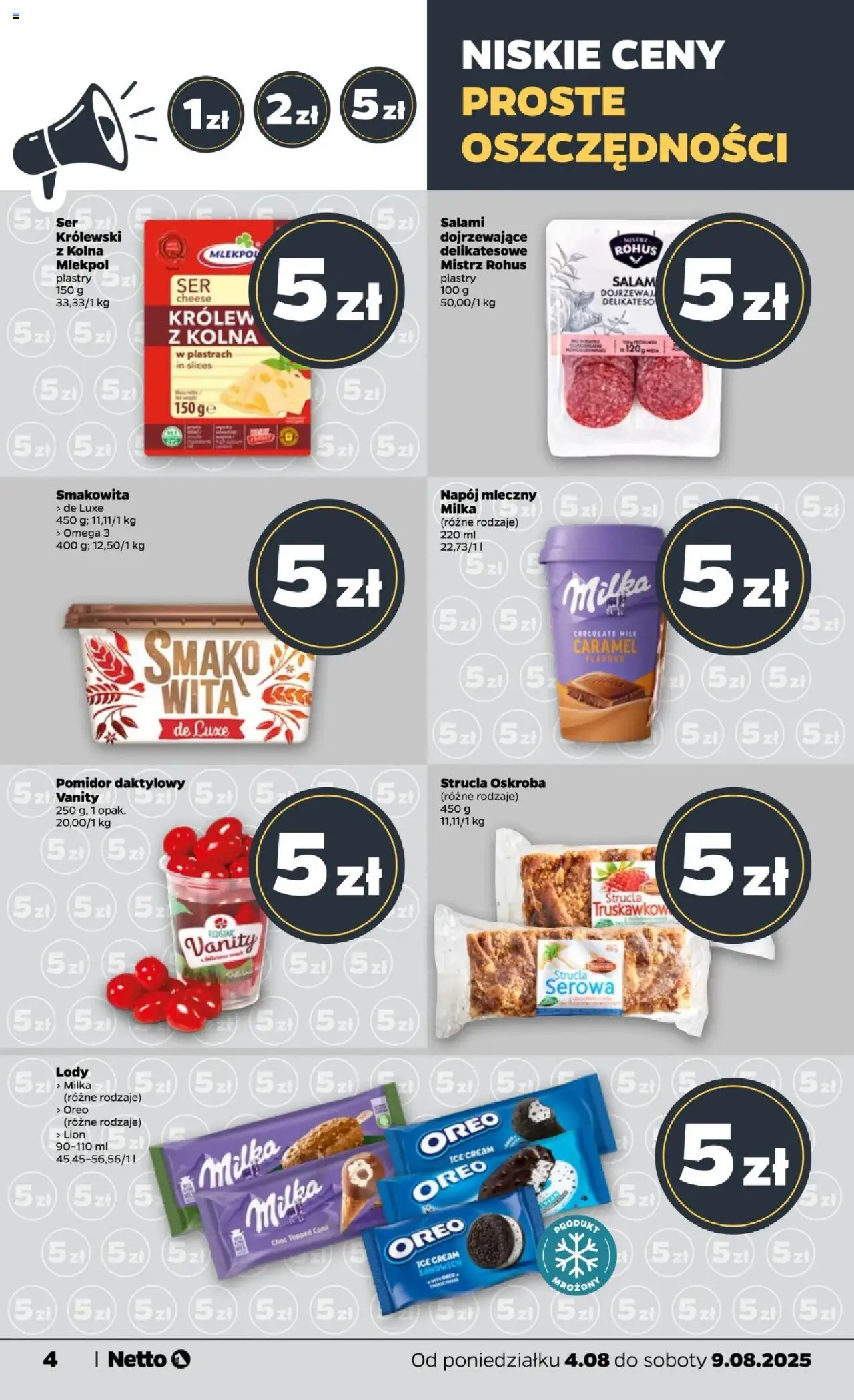 NETTO Gazetka ważna od  04.08.2025 do 09.08.2025 strona 4