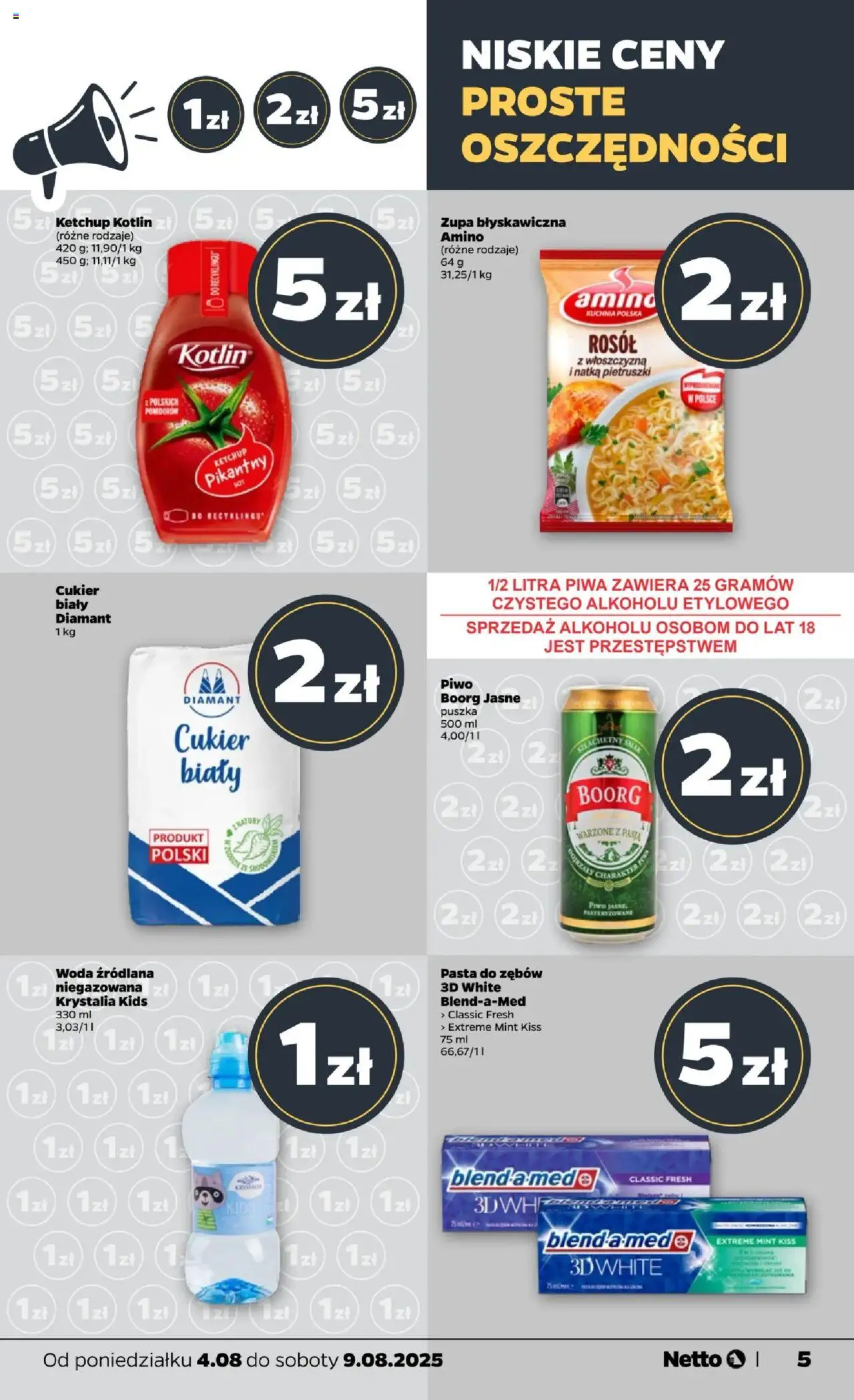 NETTO Gazetka ważna od  04.08.2025 do 09.08.2025 strona 5