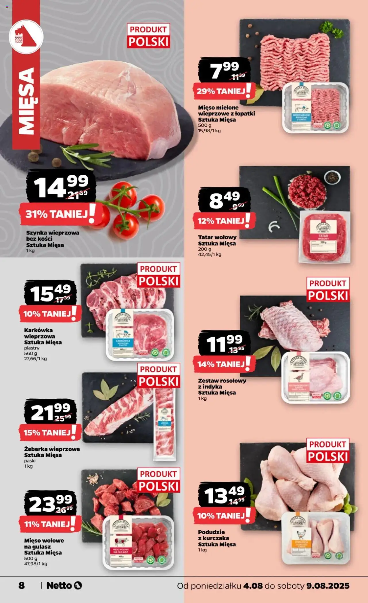 NETTO Gazetka ważna od  04.08.2025 do 09.08.2025 strona 8