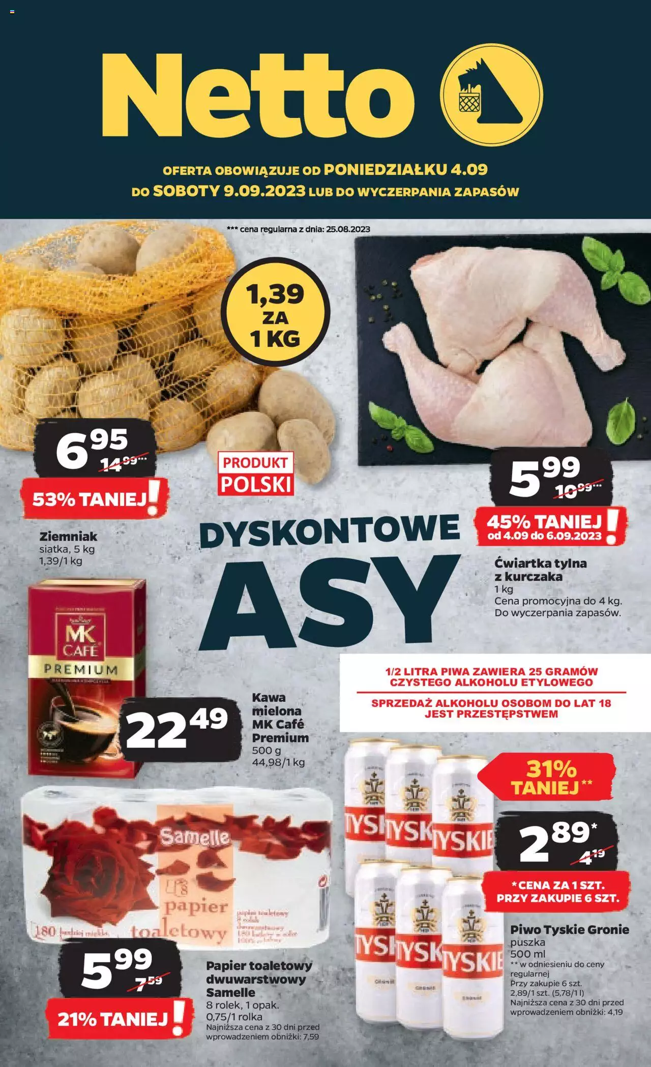 NETTO Gazetka ważna  od 04.09.2023 do 09.09.2023 strona 1