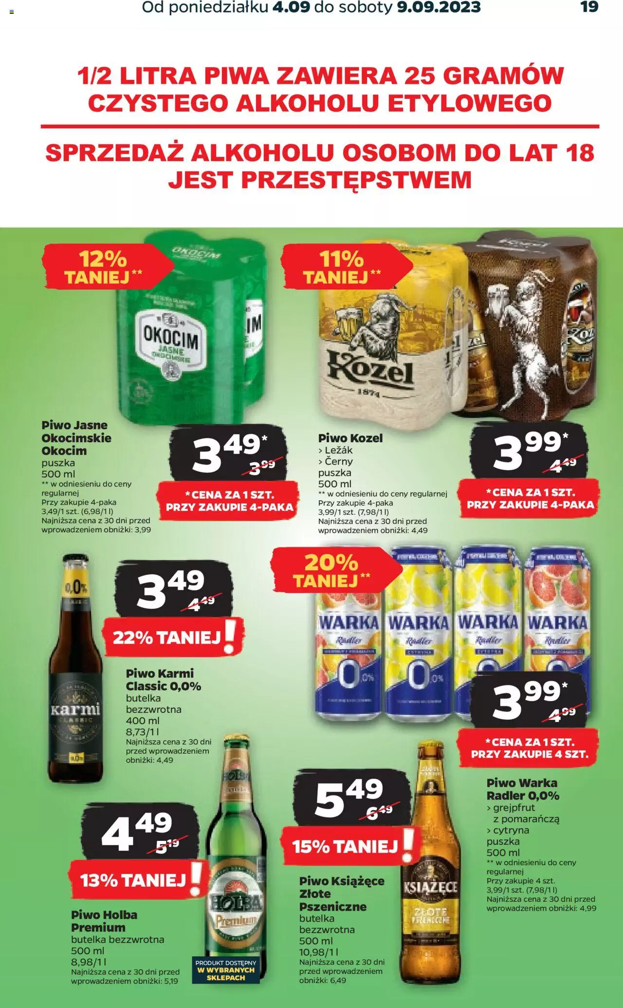 NETTO Gazetka ważna  od 04.09.2023 do 09.09.2023 strona 19