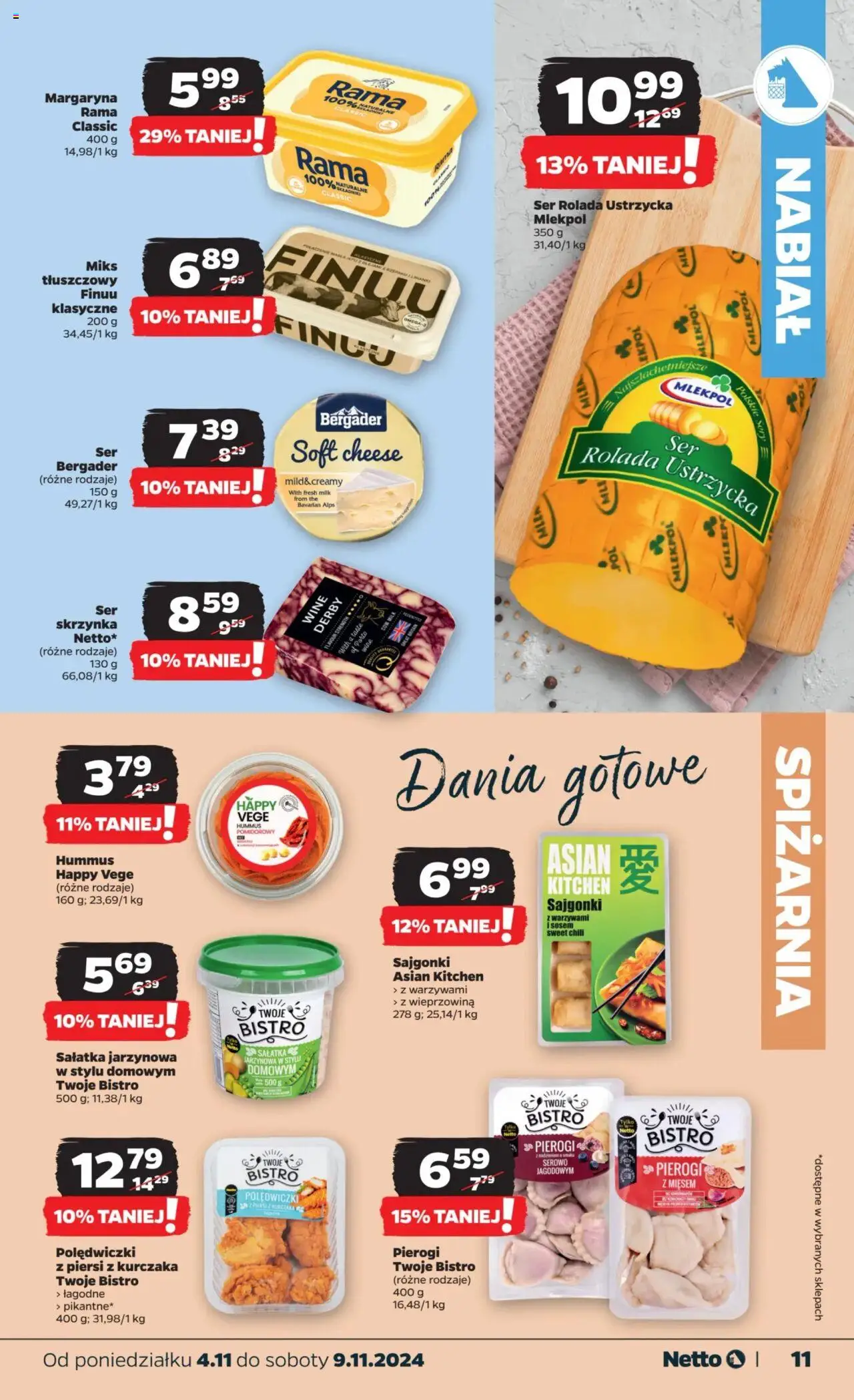 NETTO Gazetka ważna od 04.11.2024 do 09.11.2024 strona 11