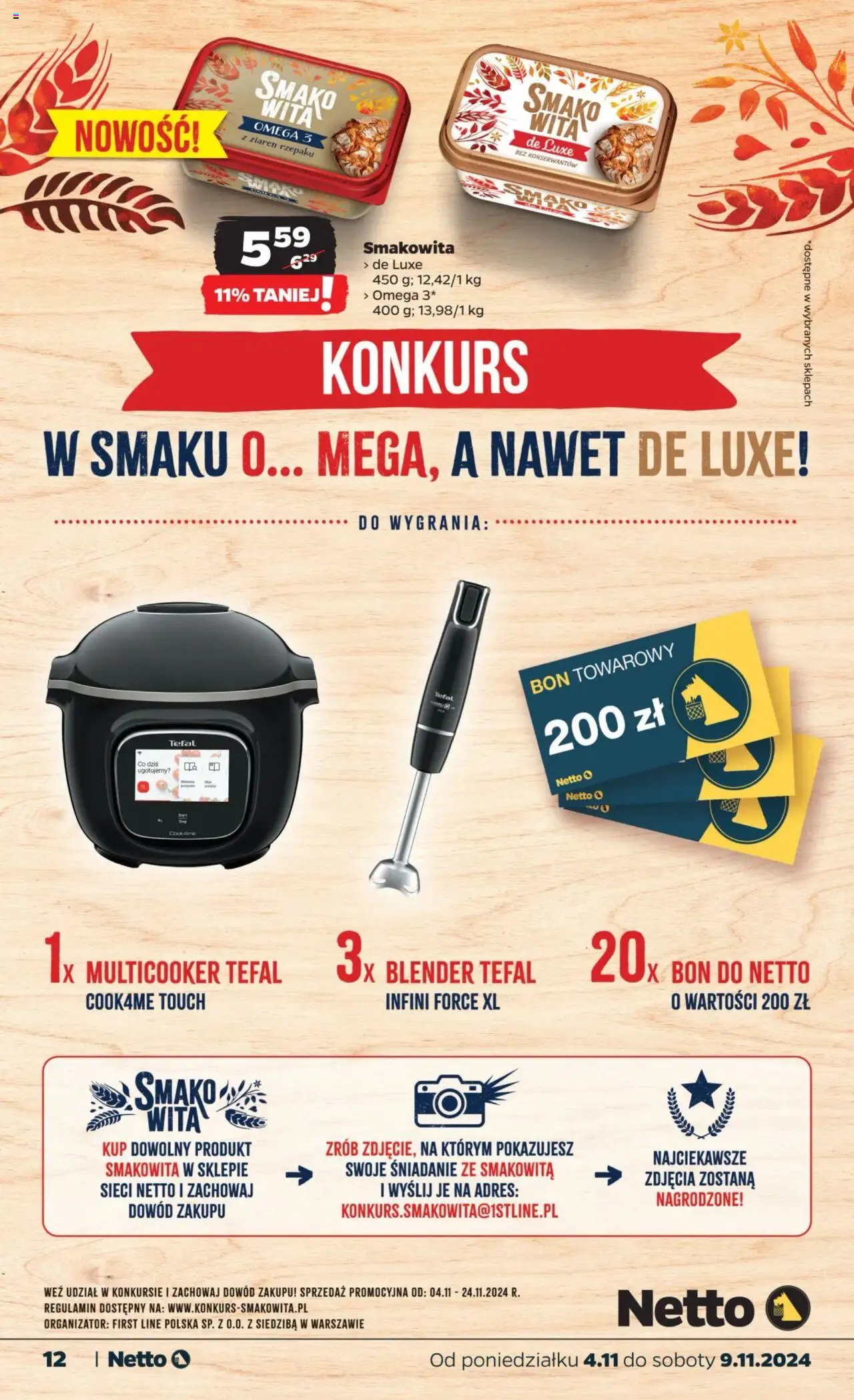 NETTO Gazetka ważna od 04.11.2024 do 09.11.2024 strona 12
