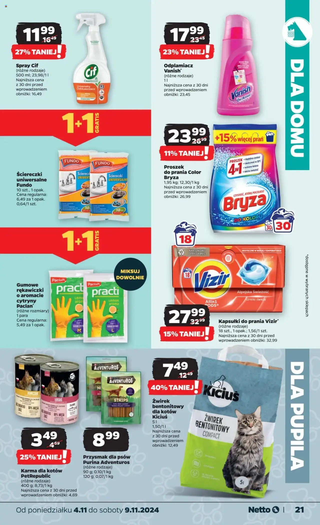 NETTO Gazetka ważna od 04.11.2024 do 09.11.2024 strona 21