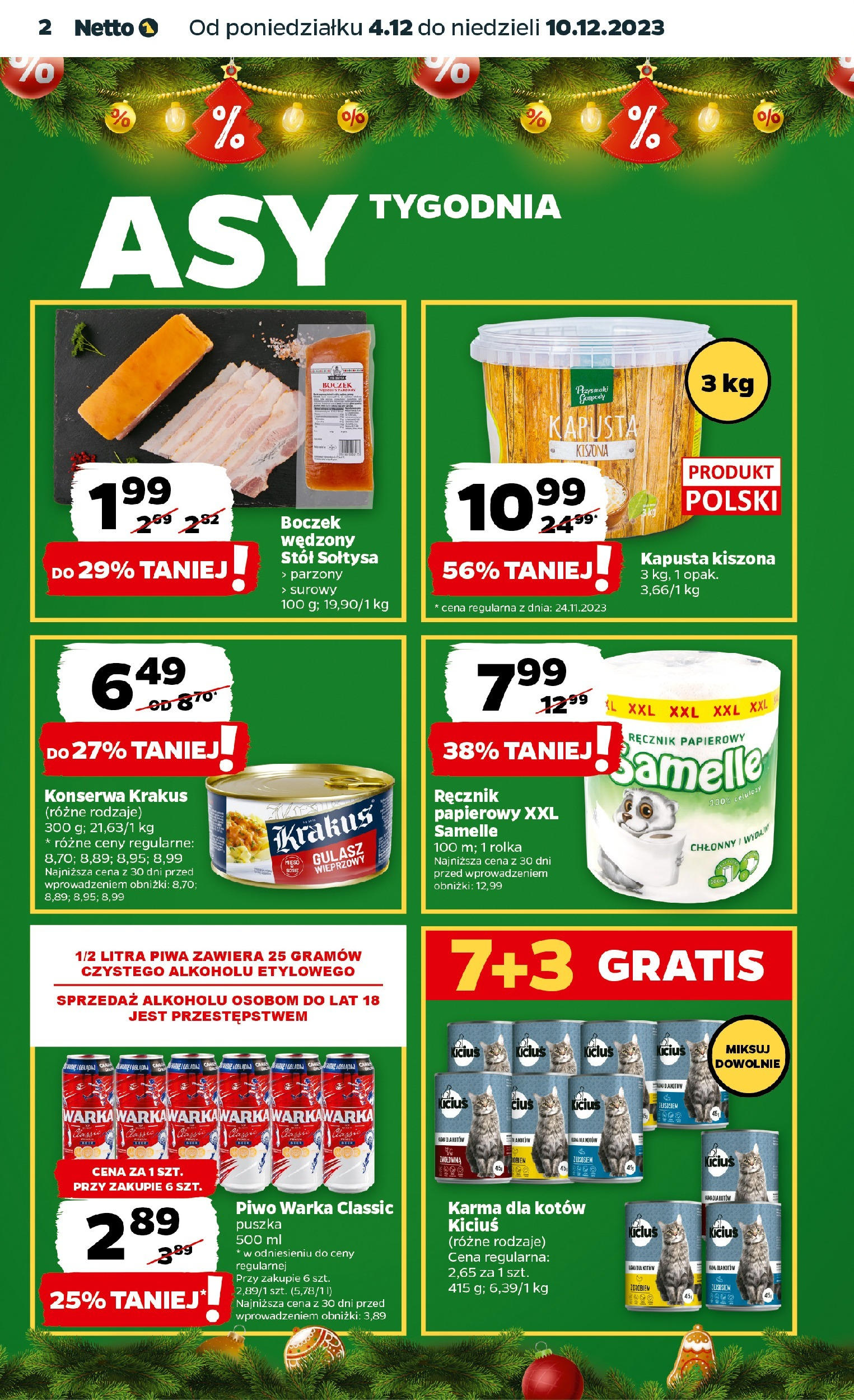 Netto gazetka ważna od 04.12.2023 do 10.12.2023 strona 2