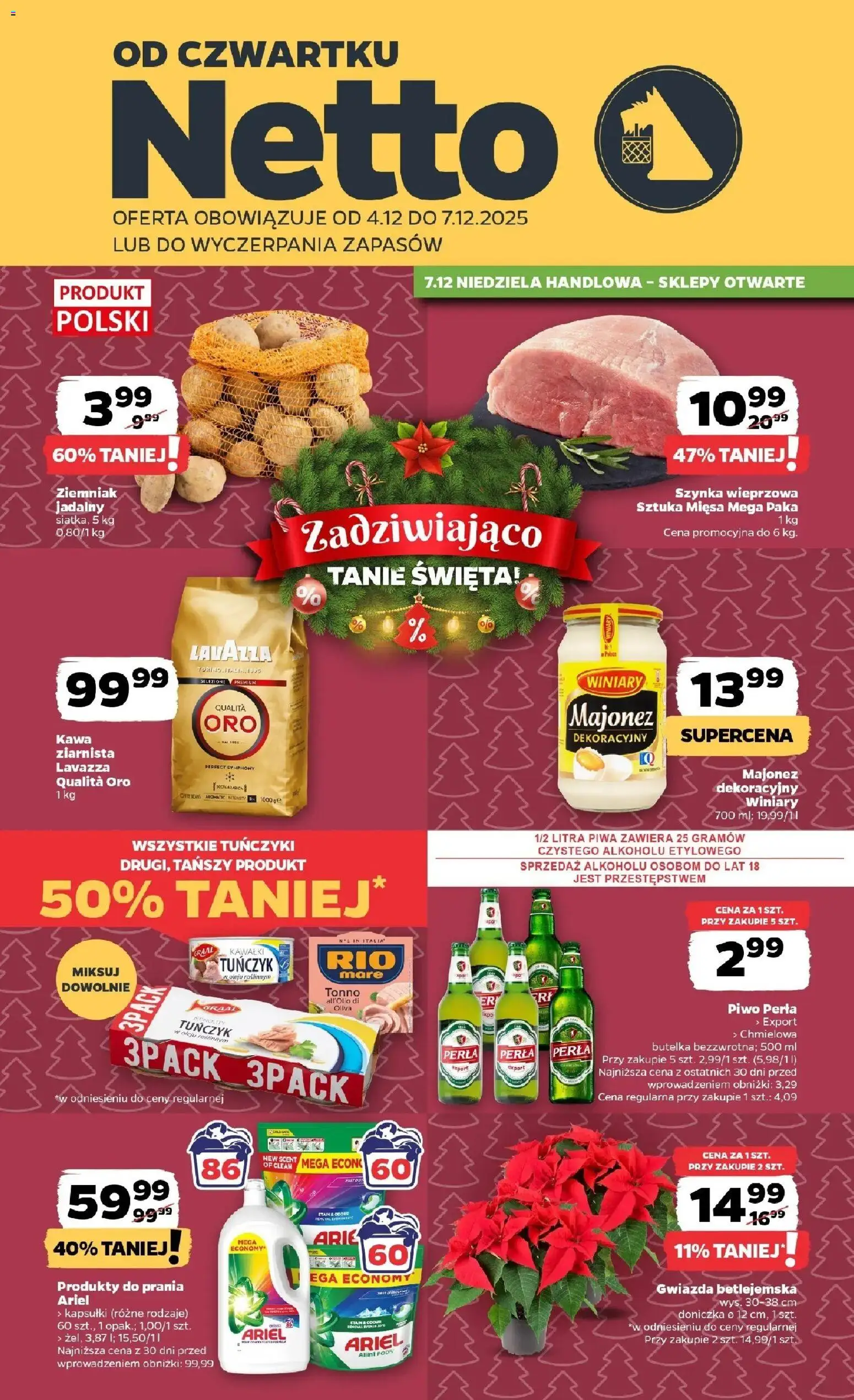 NETTO Gazetka ważna  od 04.12.2025 do 07.12.2025 strona 1