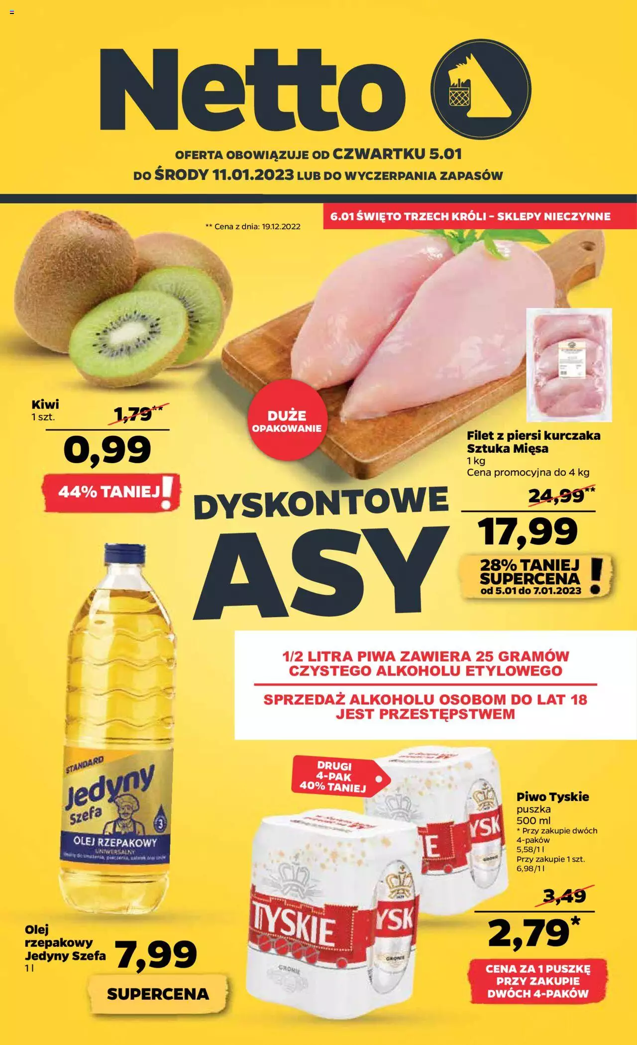 NETTO gazetka ważna  od 05.01.2023 do 11.01.2023 strona 1