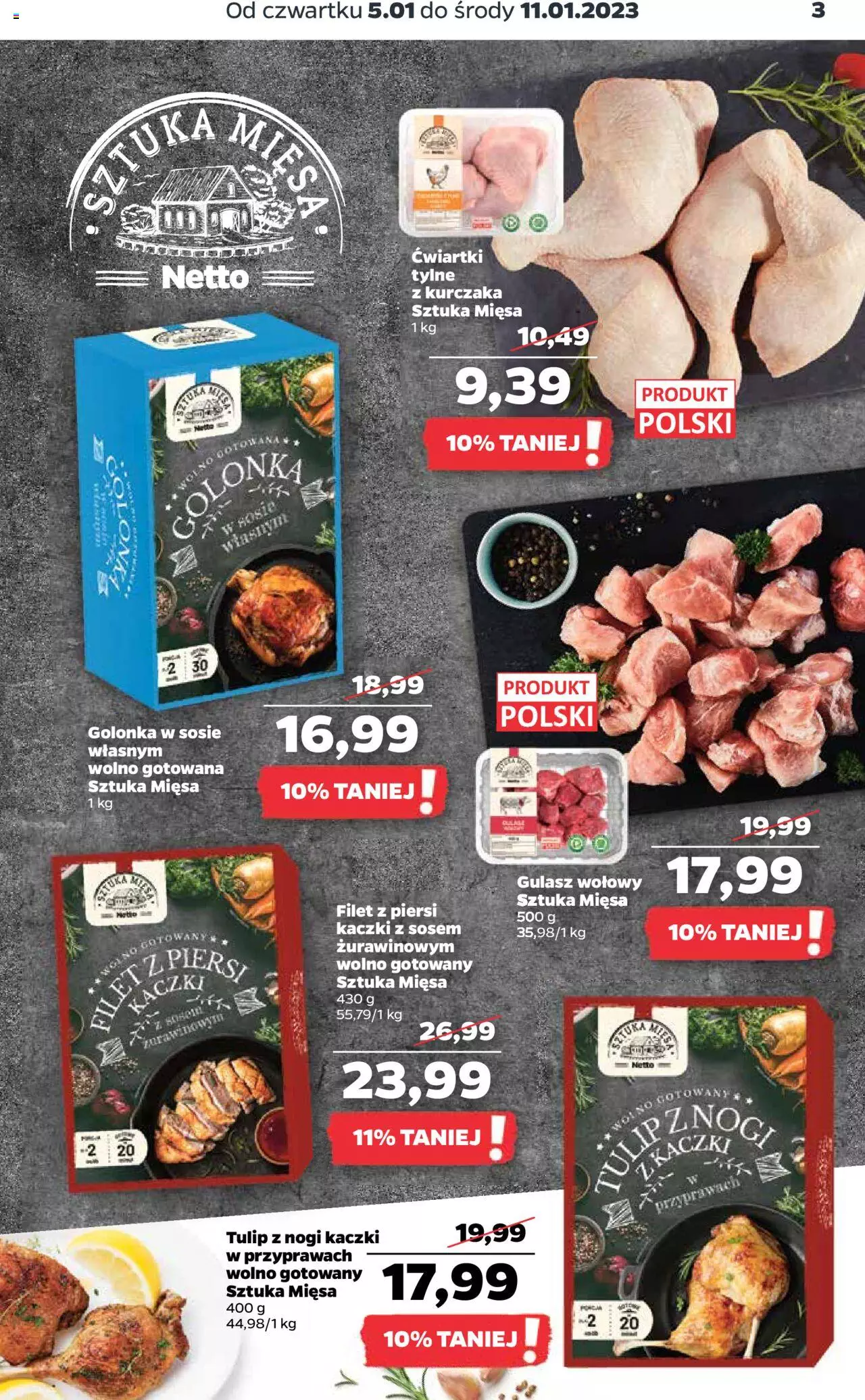 NETTO gazetka ważna  od 05.01.2023 do 11.01.2023 strona 3
