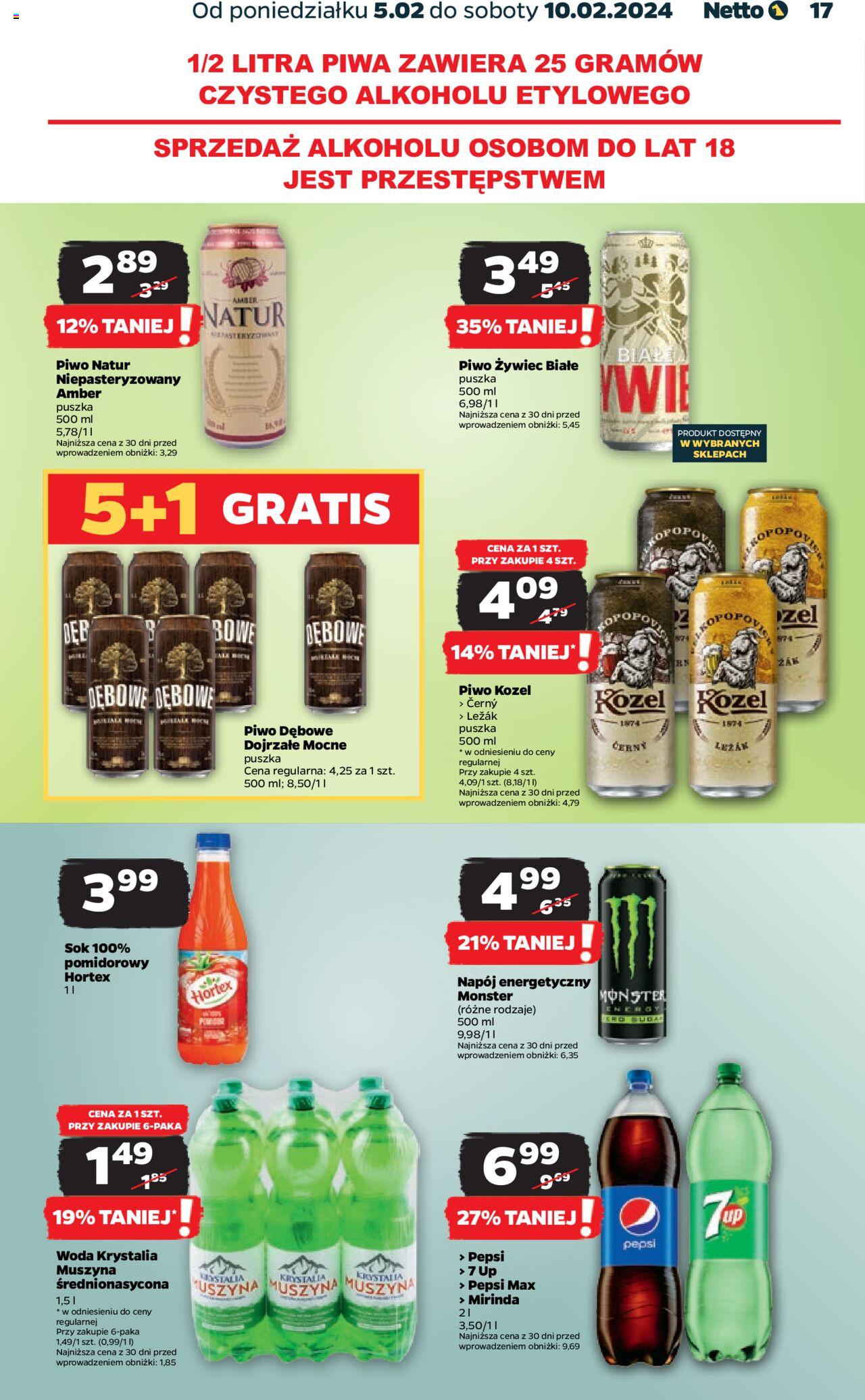 NETTO Gazetka ważna  od 05.02.2024 do 10.02.2024 strona 17