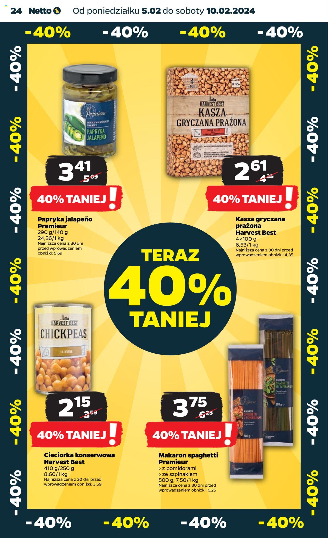 NETTO Gazetka ważna  od 05.02.2024 do 10.02.2024 strona 24