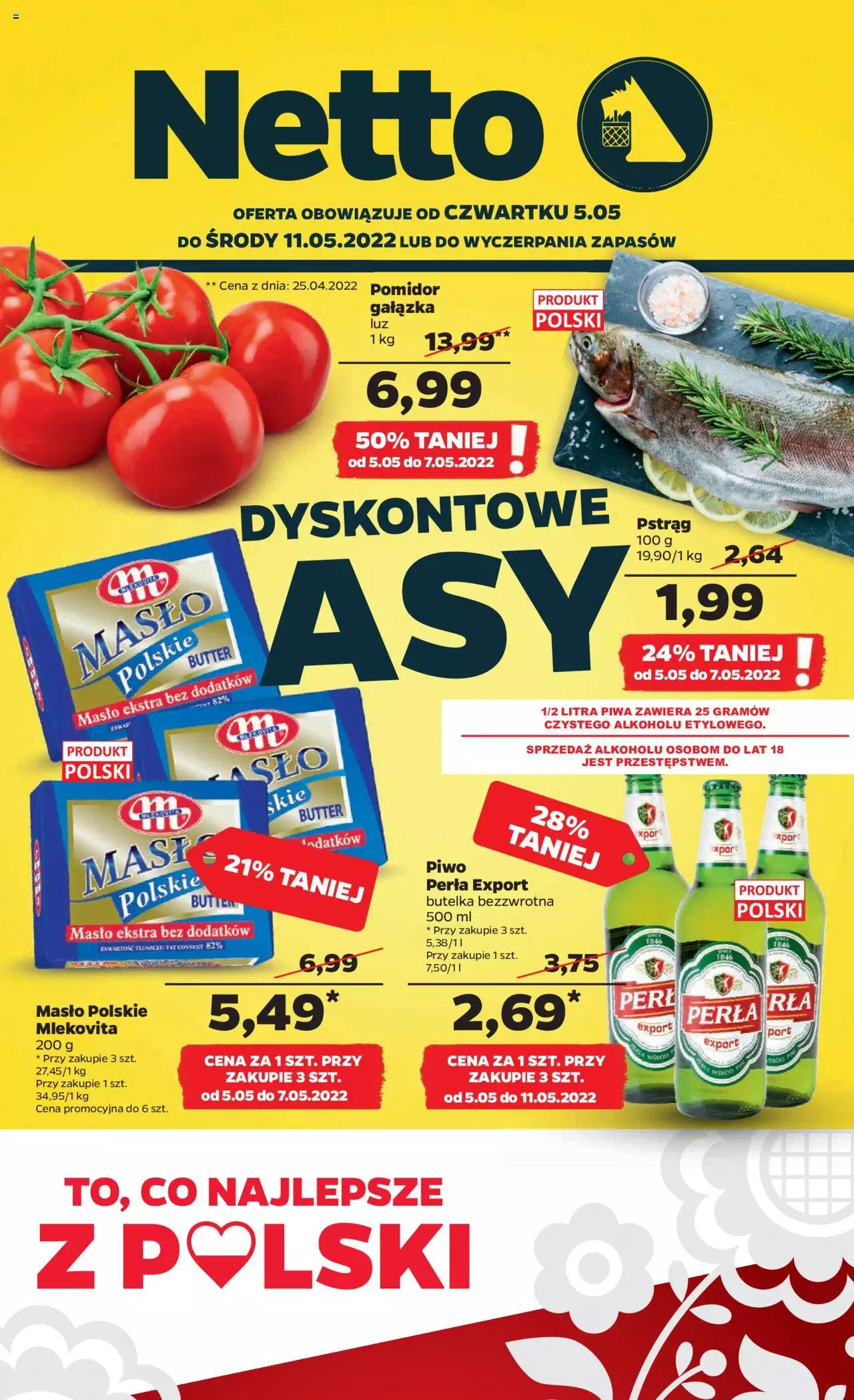 Netto gazetka ważna od  05.05.2022 do 11.05.2022 strona 1