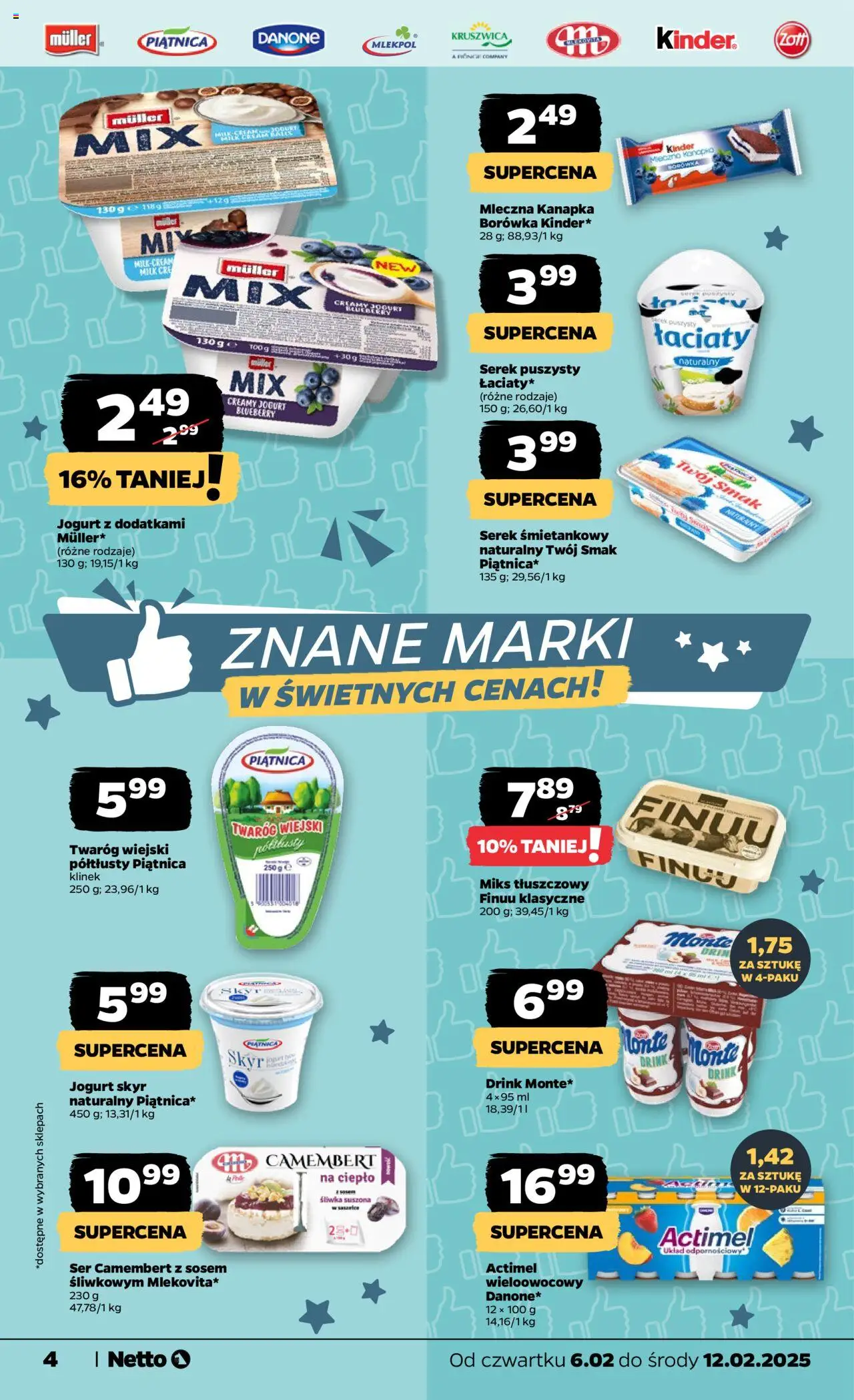 Netto Gazetka ważna od 06.02.2025 do 12.02.2025 strona 4