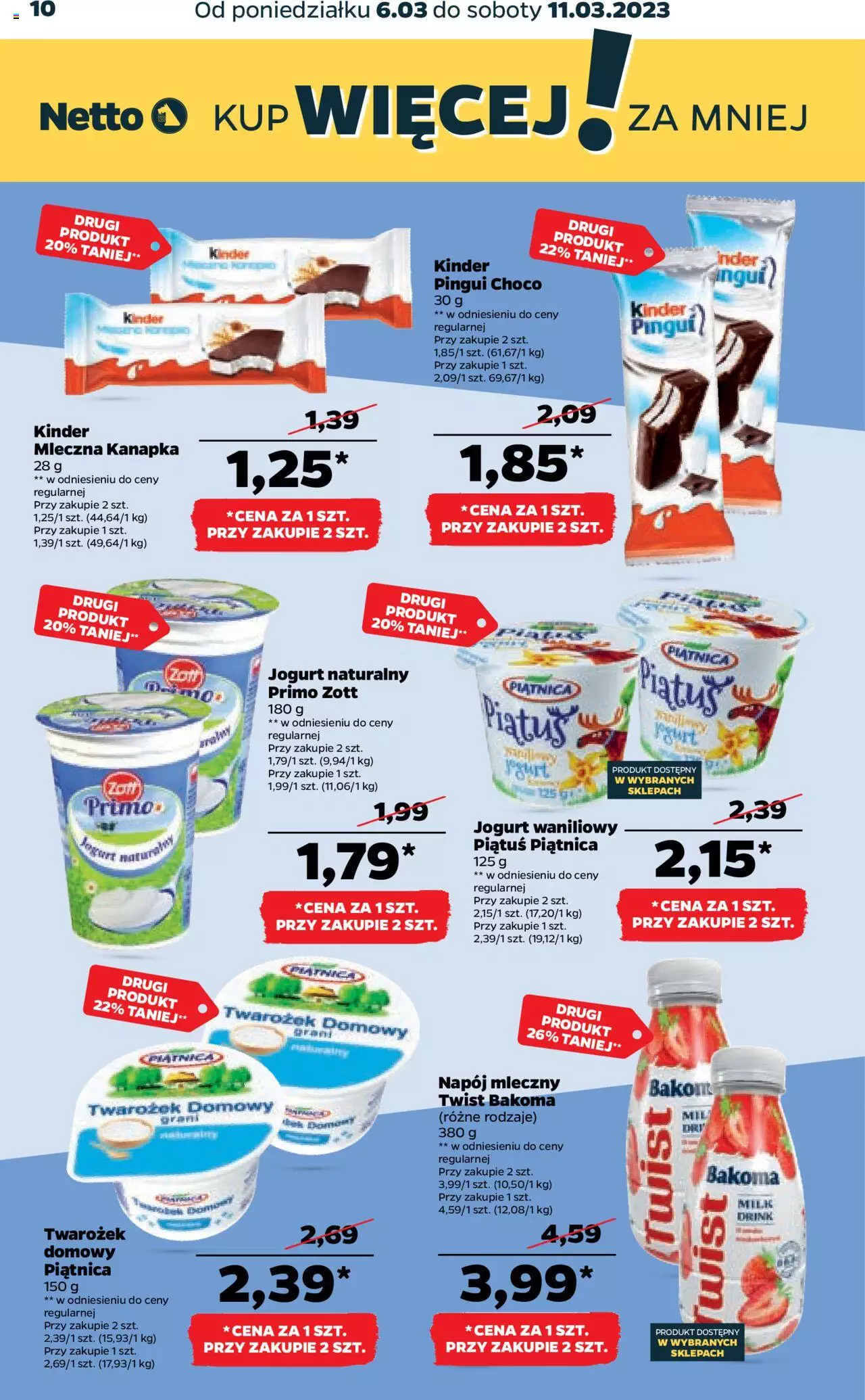 NETTO Gazetka ważna  od  06.03.2023 do  11.03.2023 strona 10