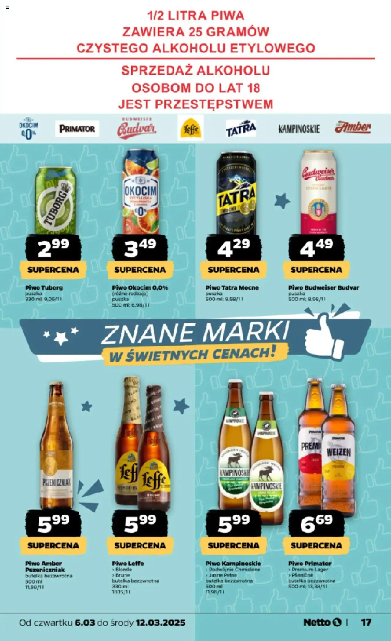 NETTO Gazetka ważna od 06.03.2025 do 12.03.2025 strona 17