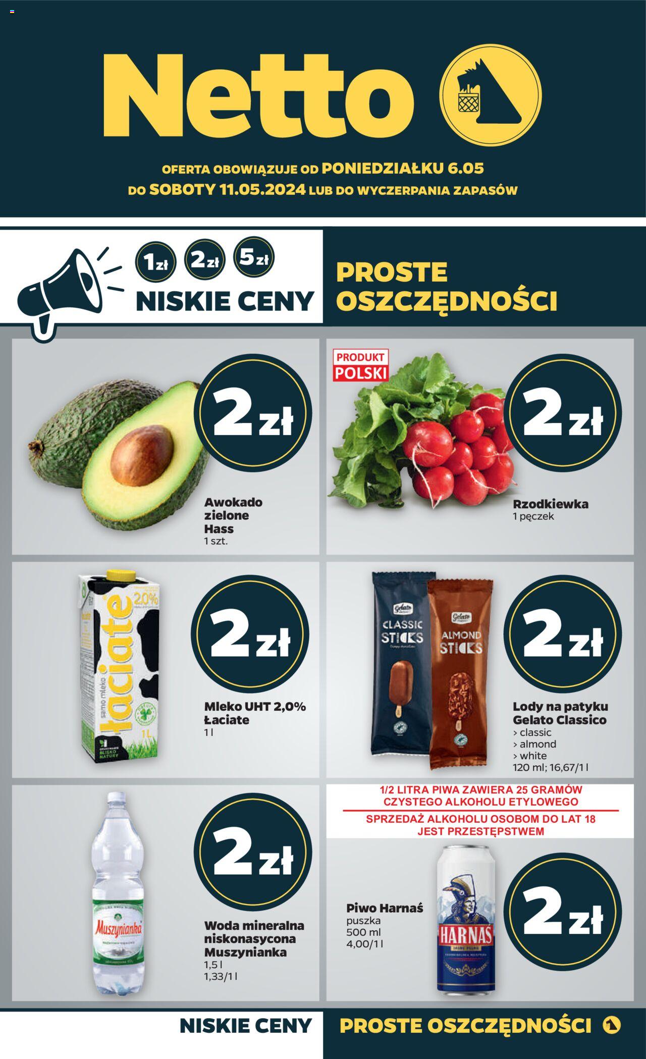NETTO Gazetka ważna od 06.05.2024 do 11.05.2024 strona 1