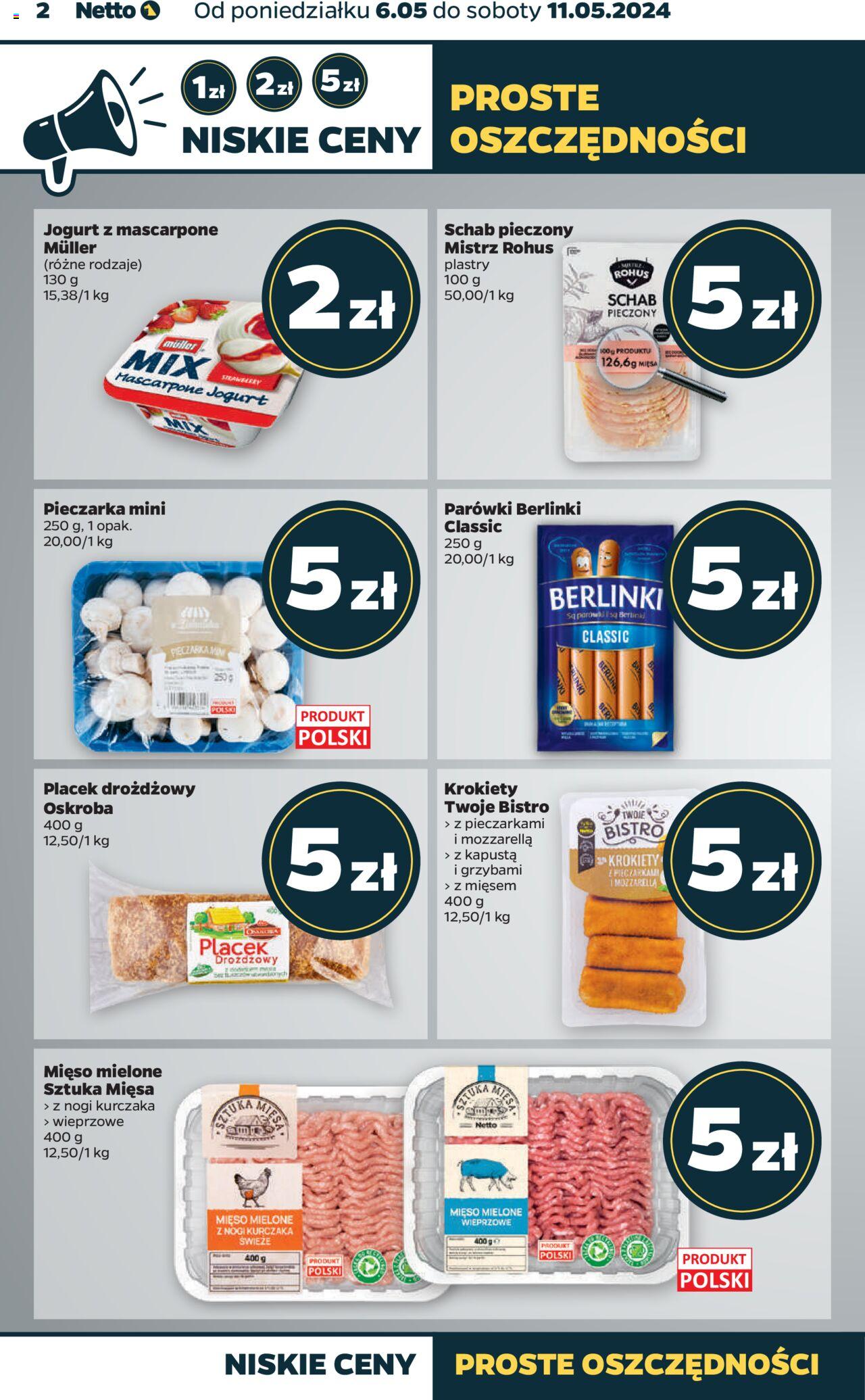 NETTO Gazetka ważna od 06.05.2024 do 11.05.2024 strona 2