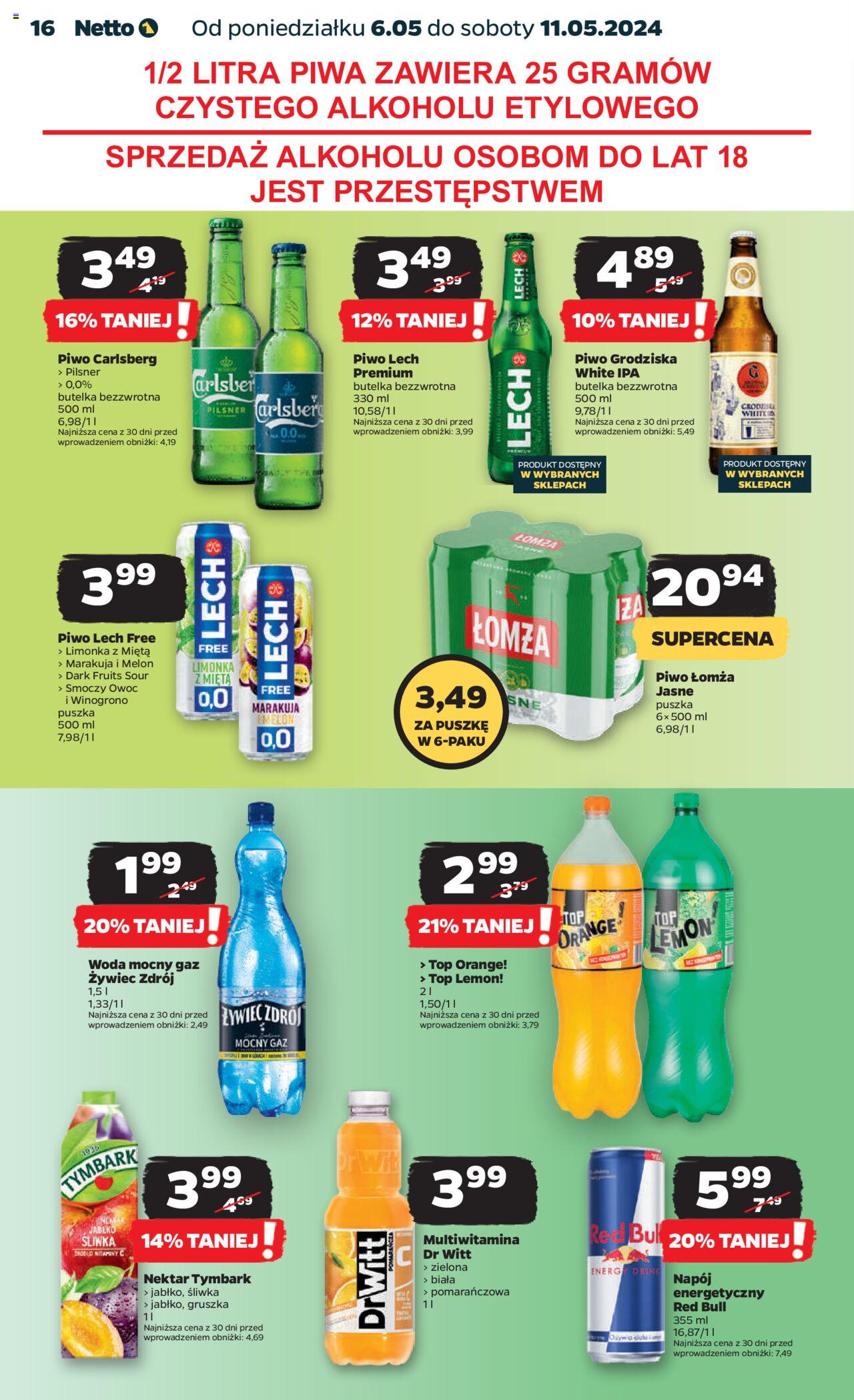 NETTO Gazetka ważna od 06.05.2024 do 11.05.2024 strona 16