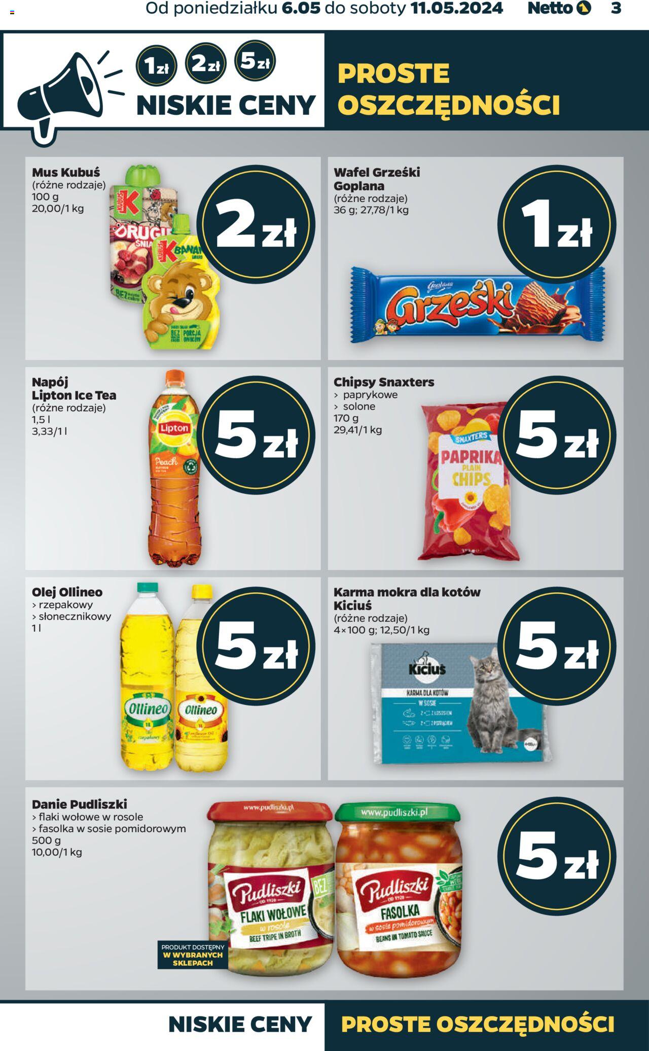 NETTO Gazetka ważna od 06.05.2024 do 11.05.2024 strona 3