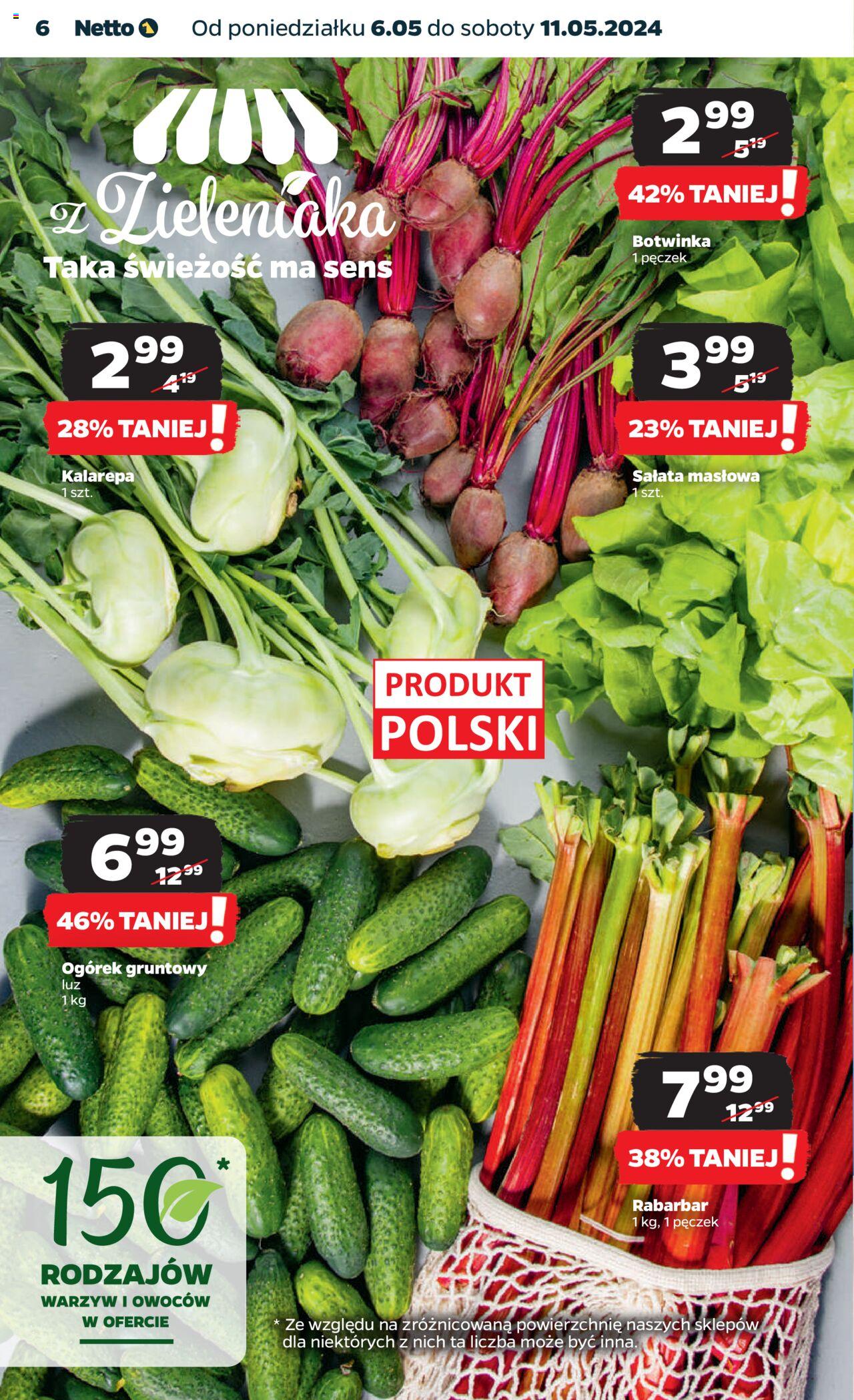 NETTO Gazetka ważna od 06.05.2024 do 11.05.2024 strona 6