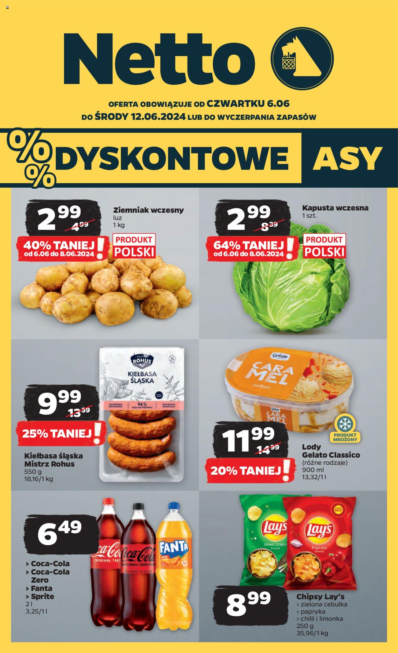 NETTO Gazetka ważna od 06.06.2024 do 12.06.2024 strona 1