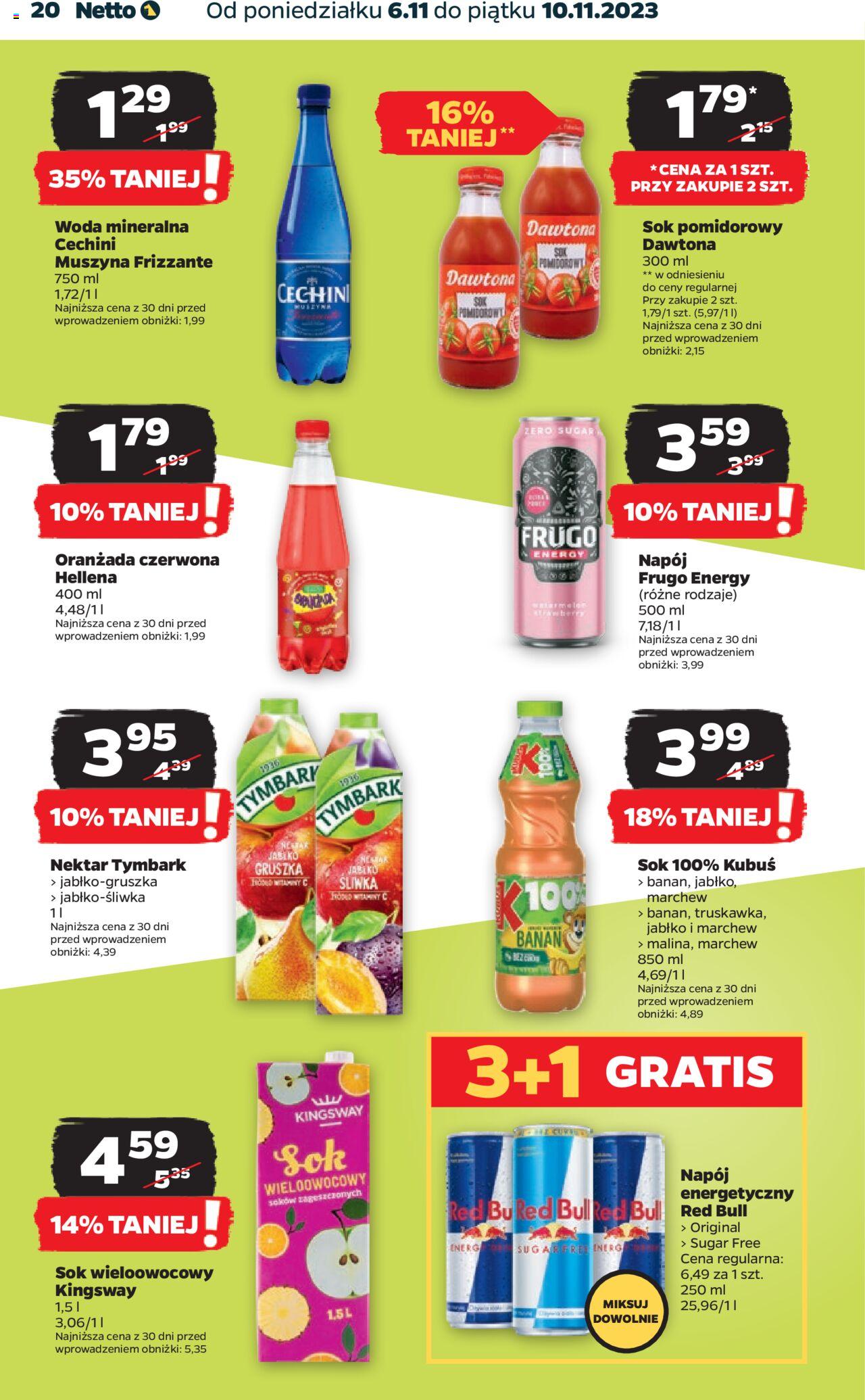 NETTO Gazetka ważna od 06.11.2023 do 10.11.2023 strona 20