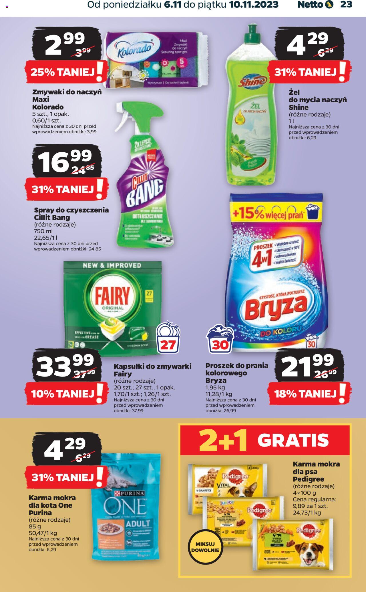 NETTO Gazetka ważna od 06.11.2023 do 10.11.2023 strona 23