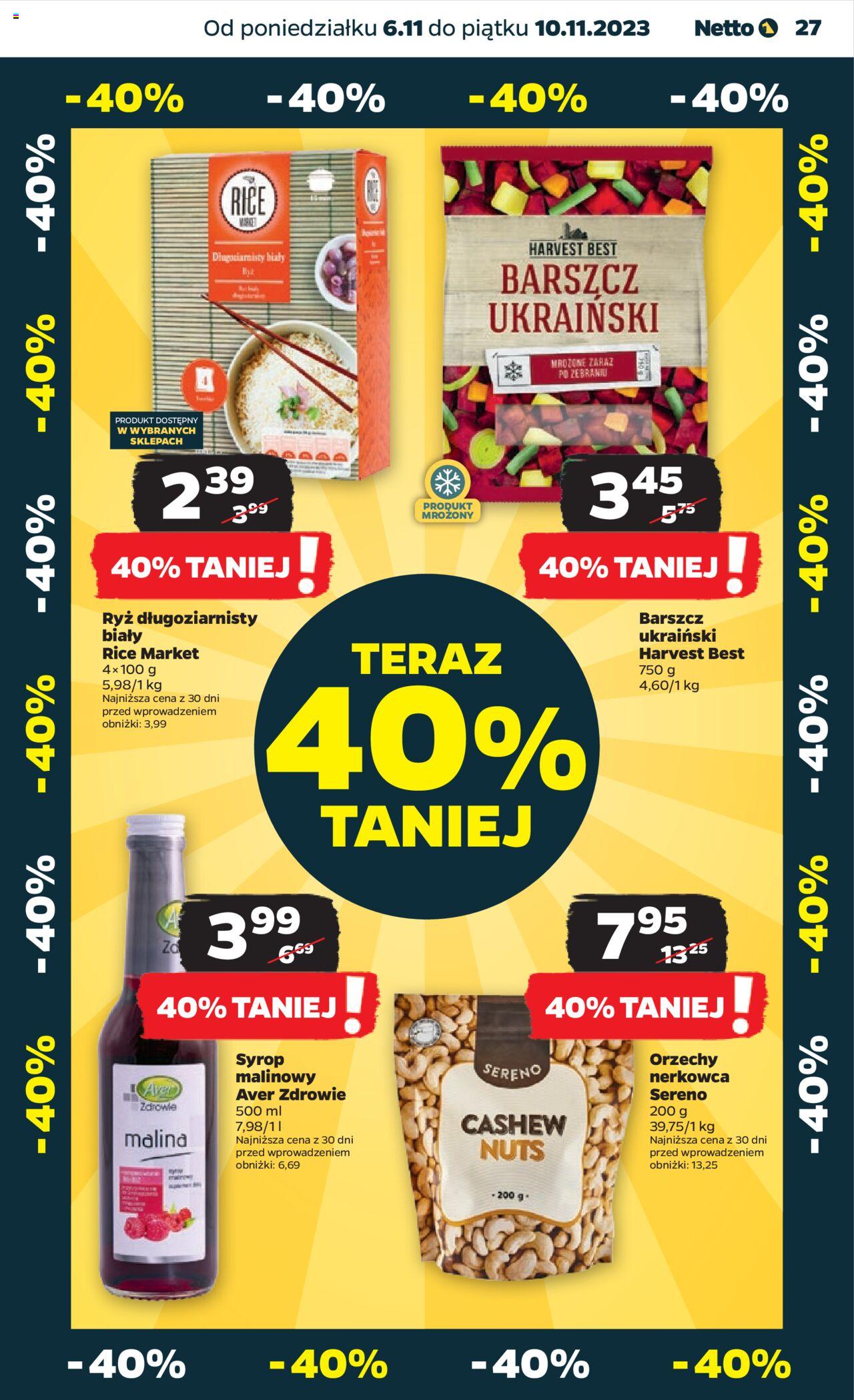 NETTO Gazetka ważna od 06.11.2023 do 10.11.2023 strona 27