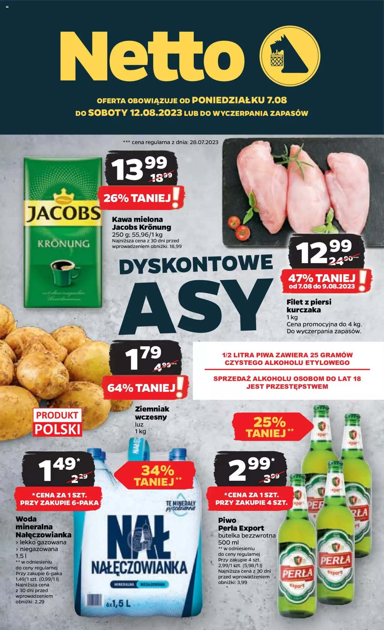 NETTO Gazetka ważna  od 07.08.2023 do 12.08.2023 strona 1