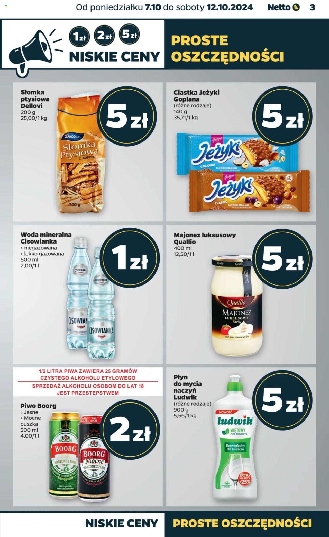 NETTO Gazetka ważna od 07.10.2024 do 12.10.2024 strona 3