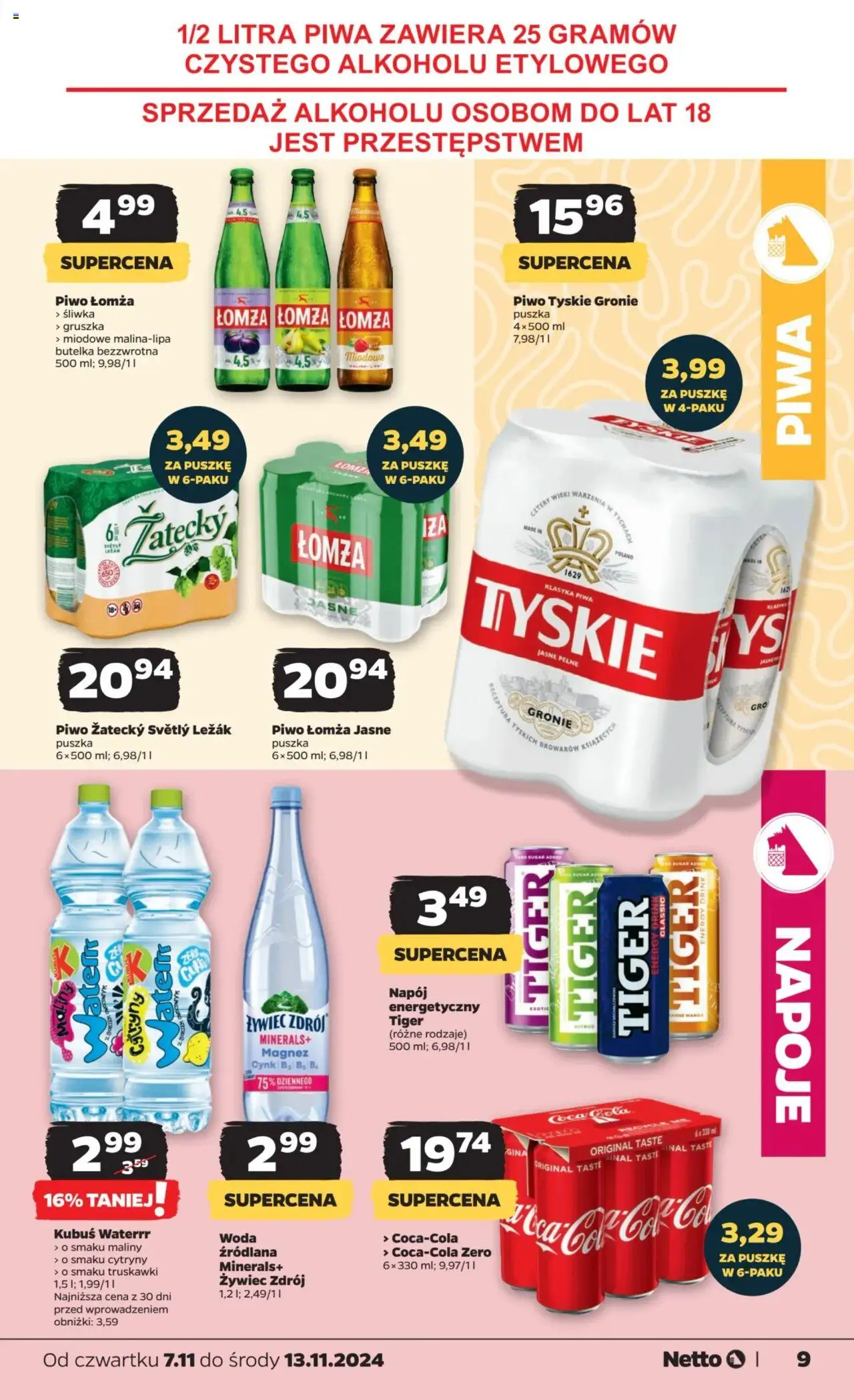 NETTO Gazetka ważna od 07.11.2024 do 13.11.2024 strona 9