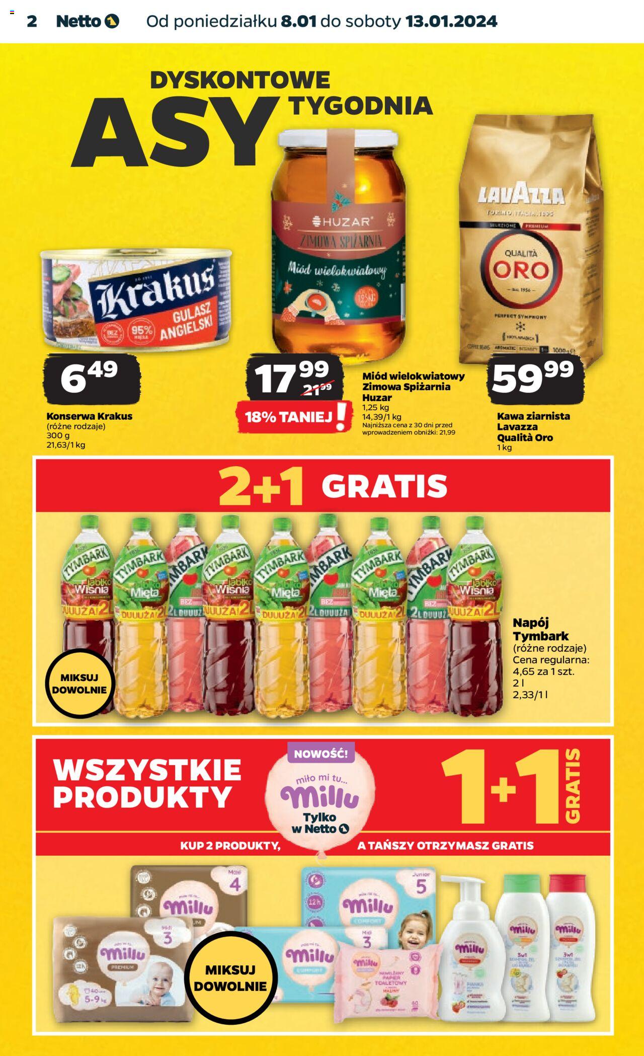 NETTO Gazetka ważna  od 08.01.2024 do 13.01.2024 strona 2