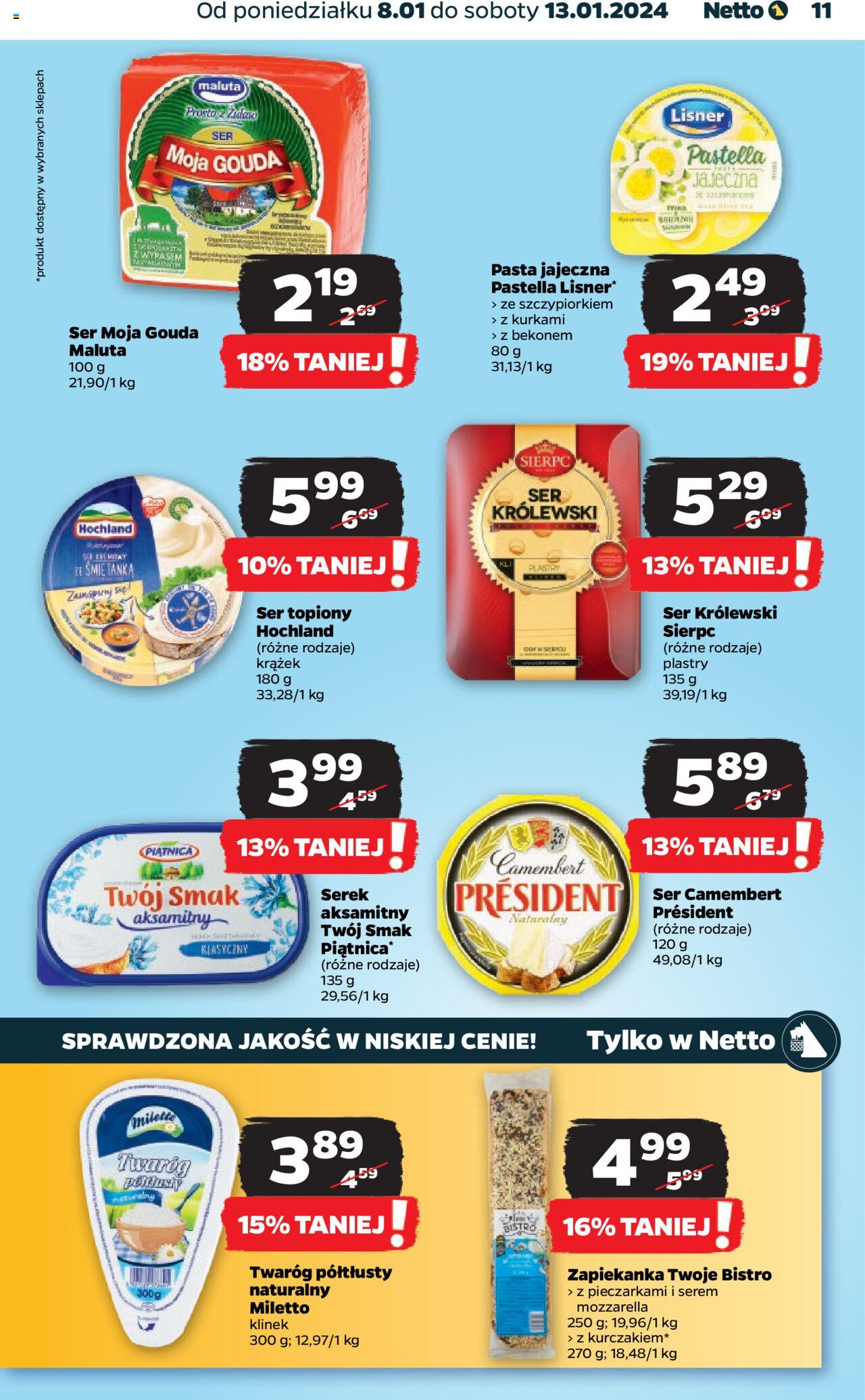 NETTO Gazetka ważna  od 08.01.2024 do 13.01.2024 strona 11