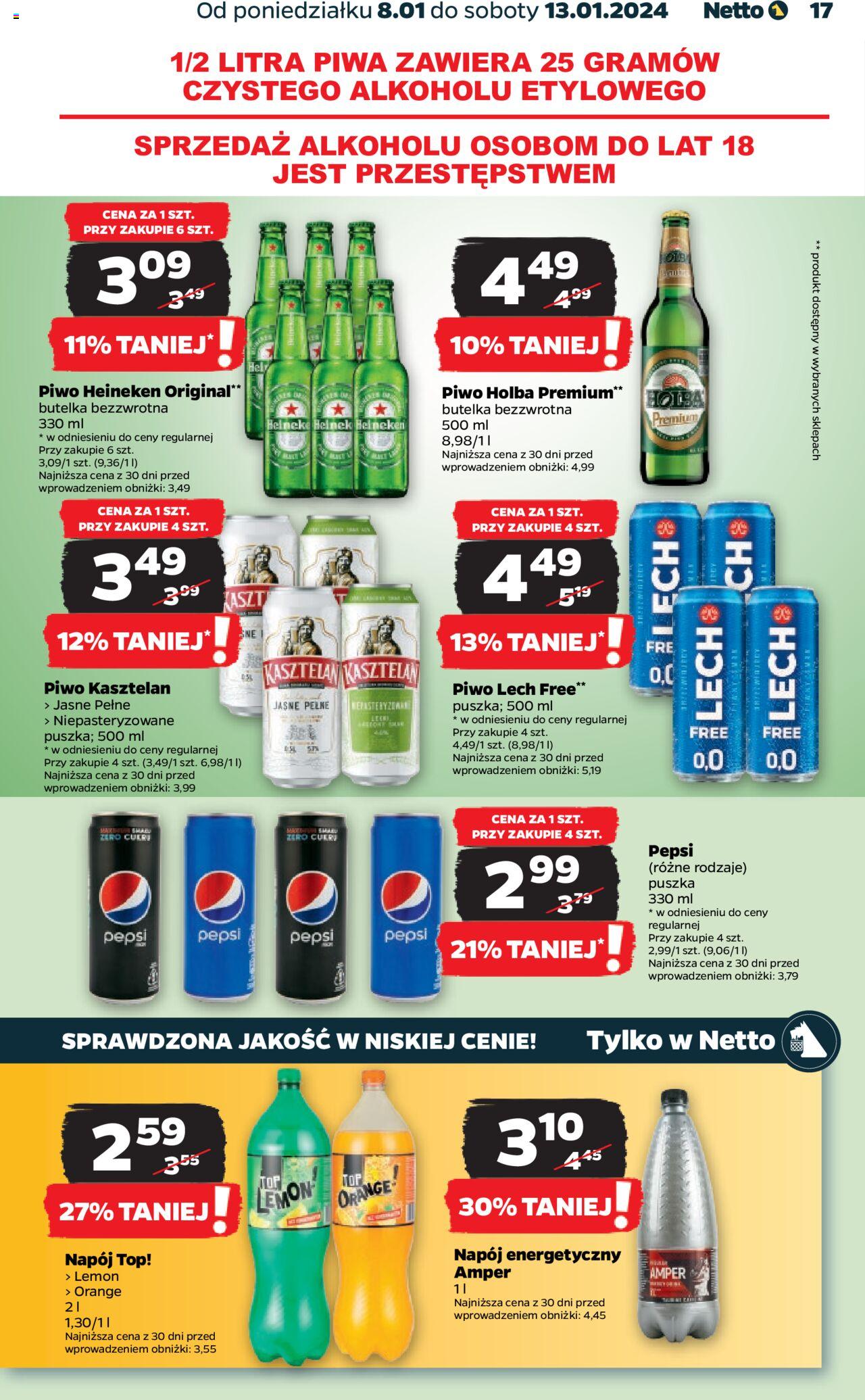 NETTO Gazetka ważna  od 08.01.2024 do 13.01.2024 strona 17