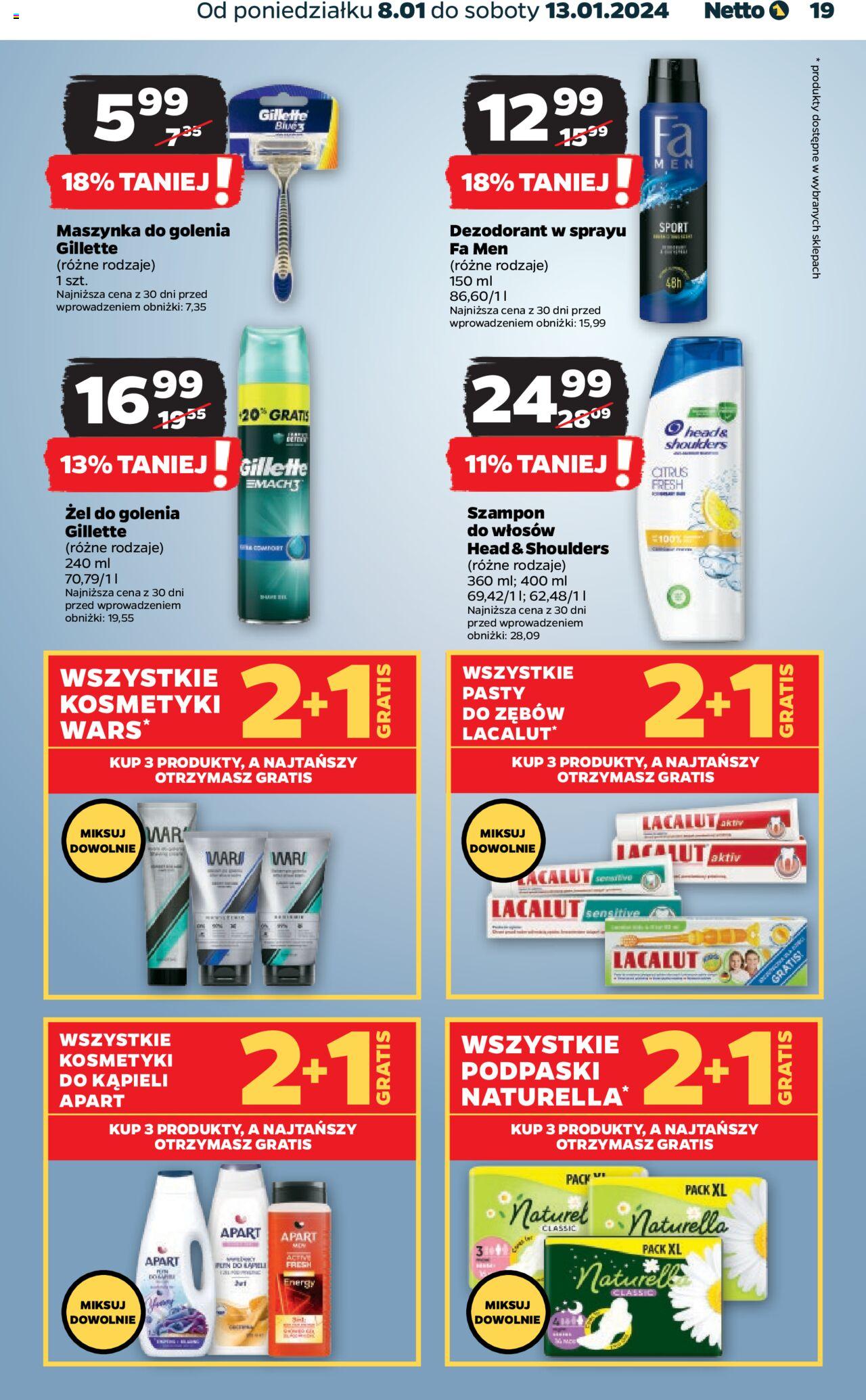 NETTO Gazetka ważna  od 08.01.2024 do 13.01.2024 strona 19