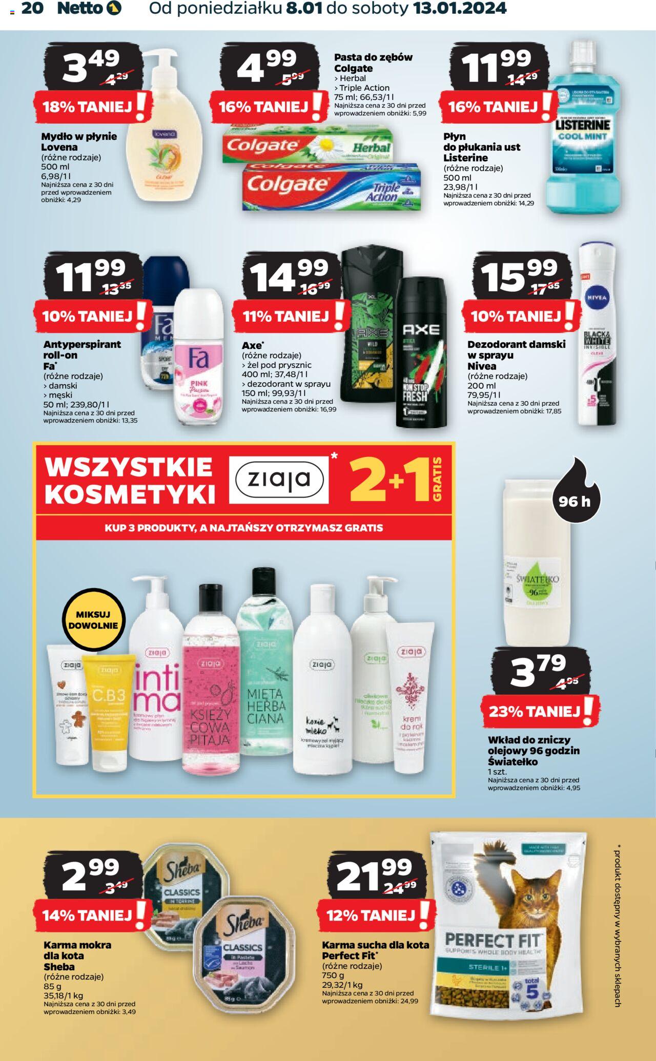 NETTO Gazetka ważna  od 08.01.2024 do 13.01.2024 strona 20