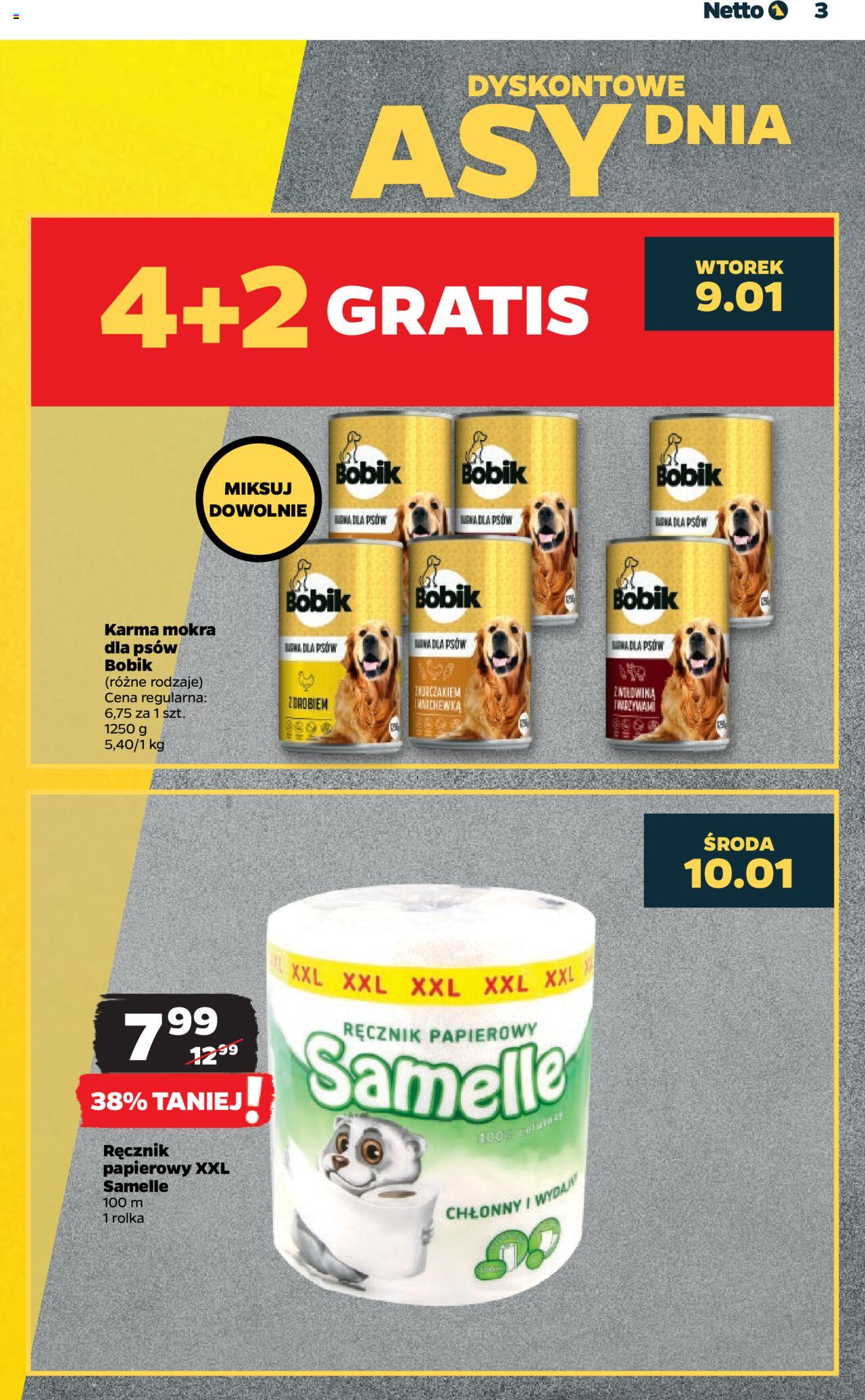 NETTO Gazetka ważna  od 08.01.2024 do 13.01.2024 strona 3