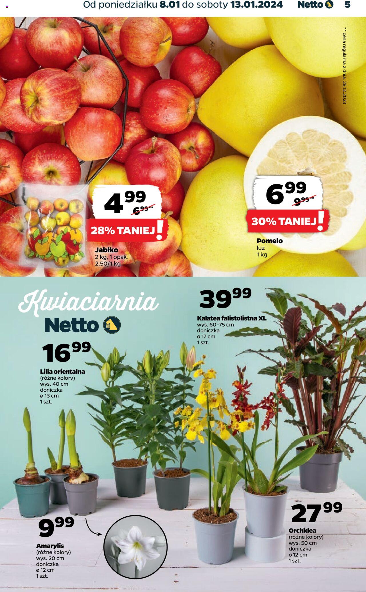 NETTO Gazetka ważna  od 08.01.2024 do 13.01.2024 strona 5
