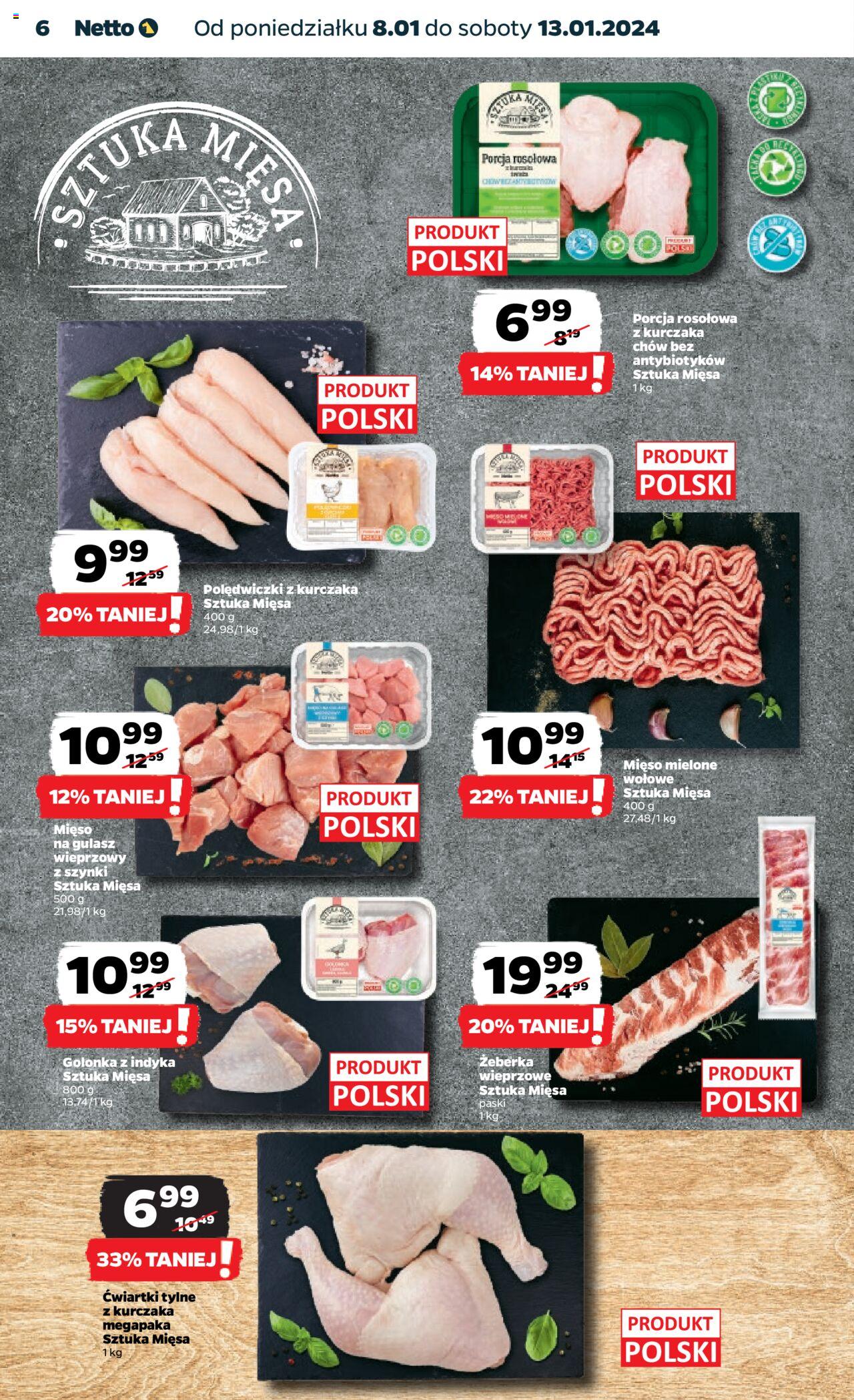 NETTO Gazetka ważna  od 08.01.2024 do 13.01.2024 strona 6
