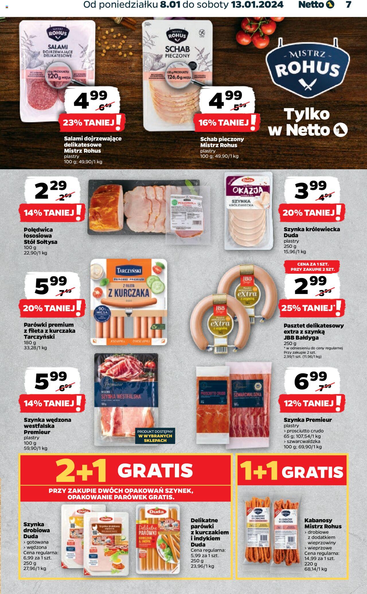 NETTO Gazetka ważna  od 08.01.2024 do 13.01.2024 strona 7