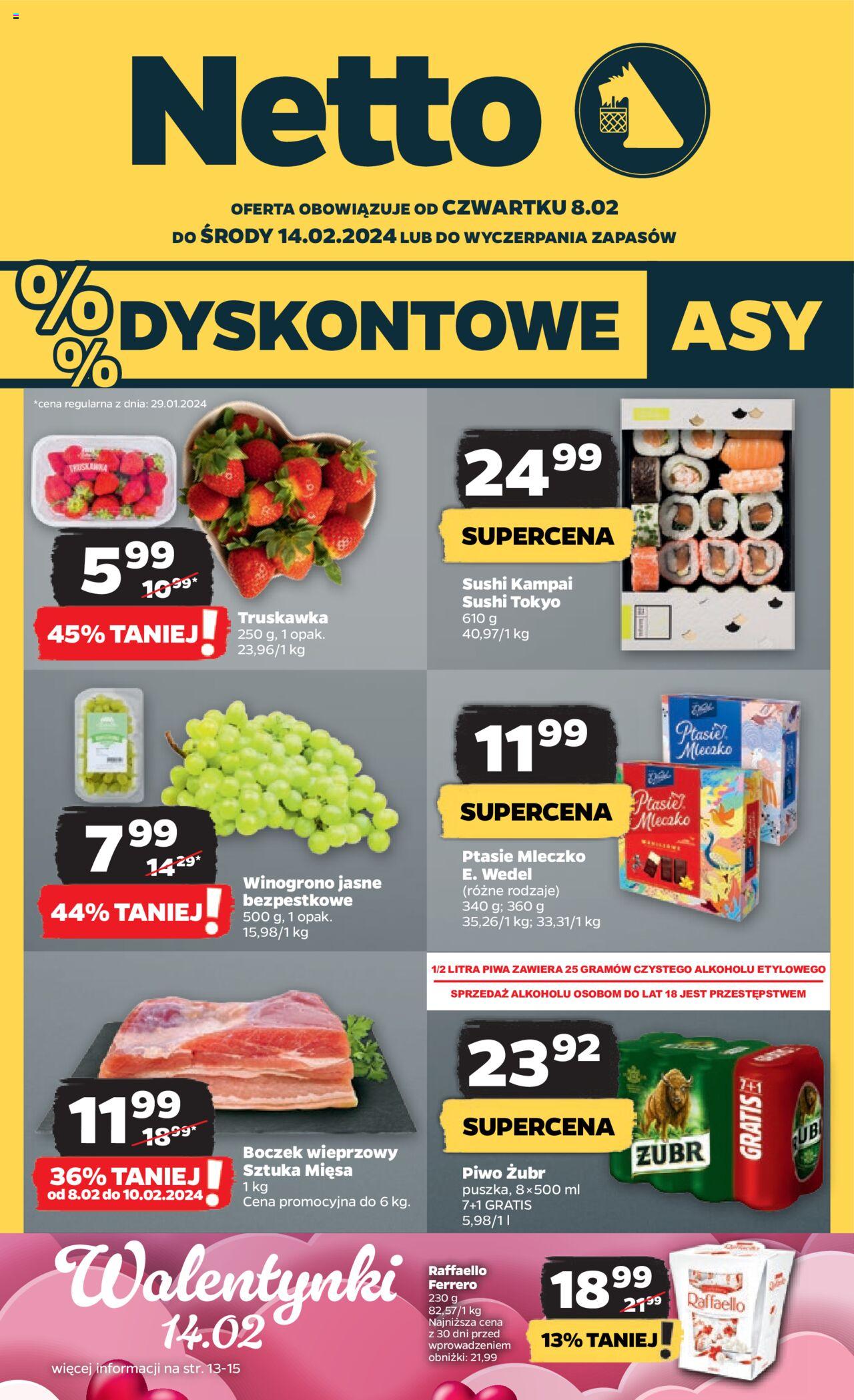 NETTO Gazetka ważna od 08.02.2024 do 14.02.2024 strona 1