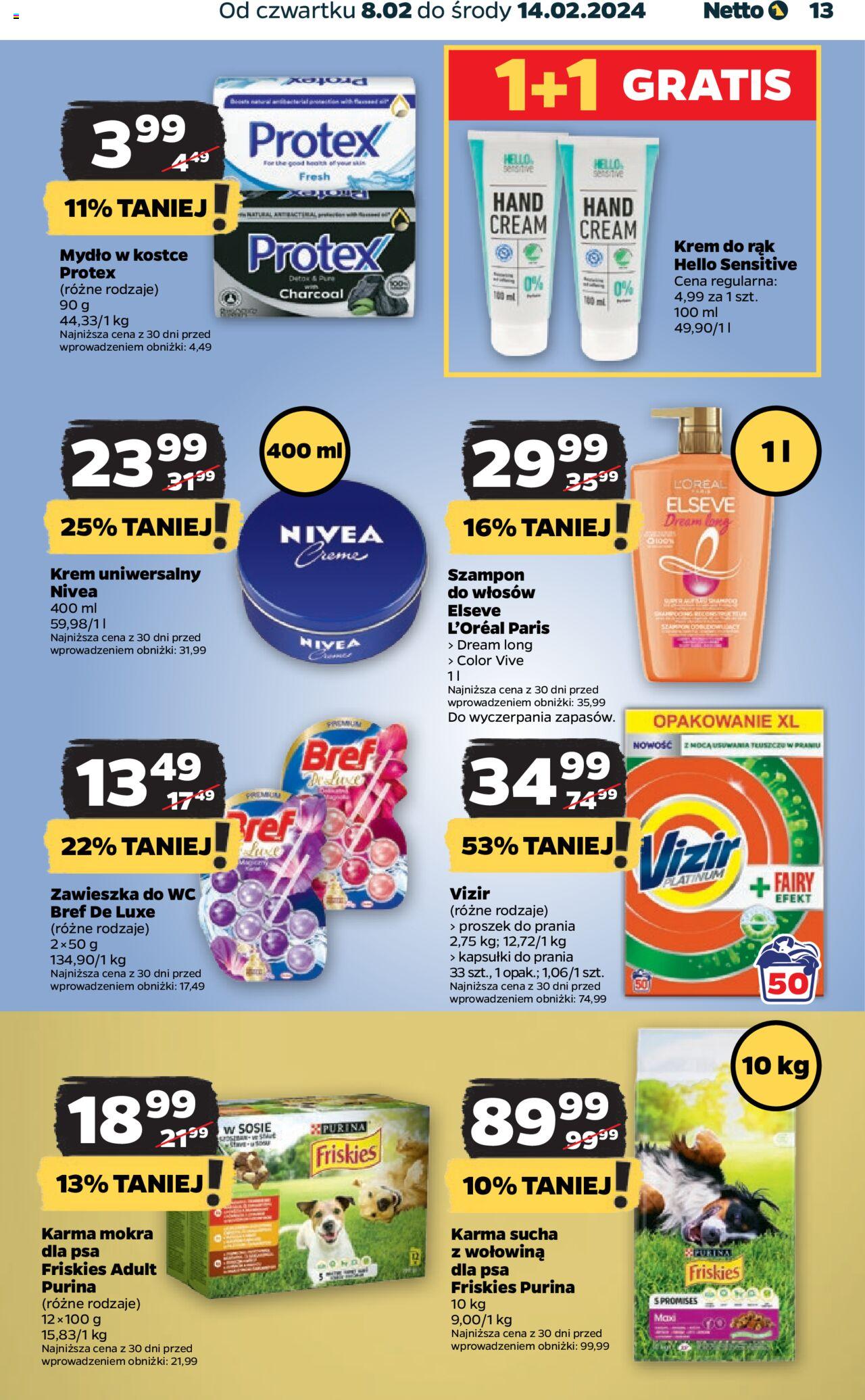 NETTO Gazetka ważna od 08.02.2024 do 14.02.2024 strona 13